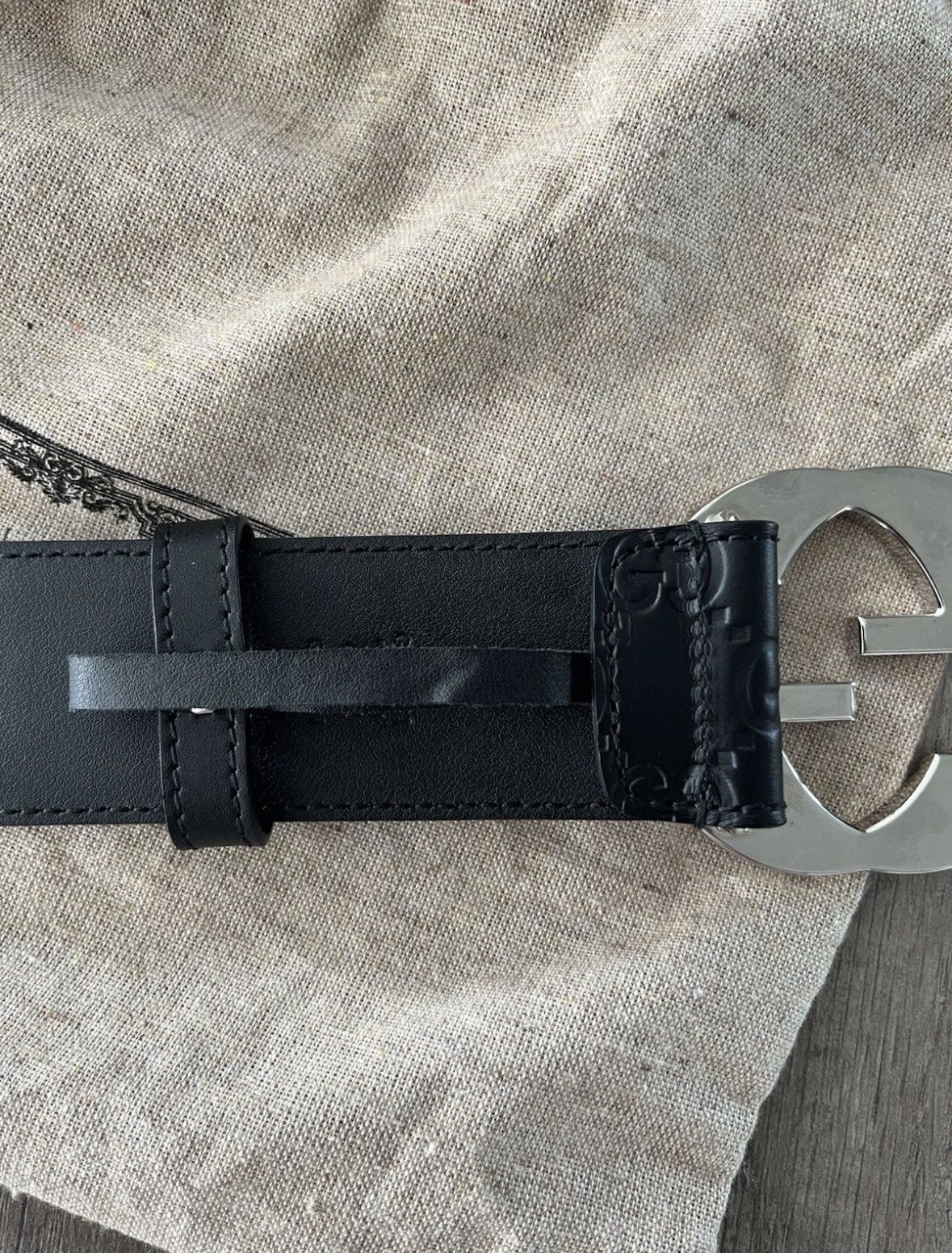 Gucci Gucci interlocking GG monogram belt black Size 28 - 5 Thumbnail