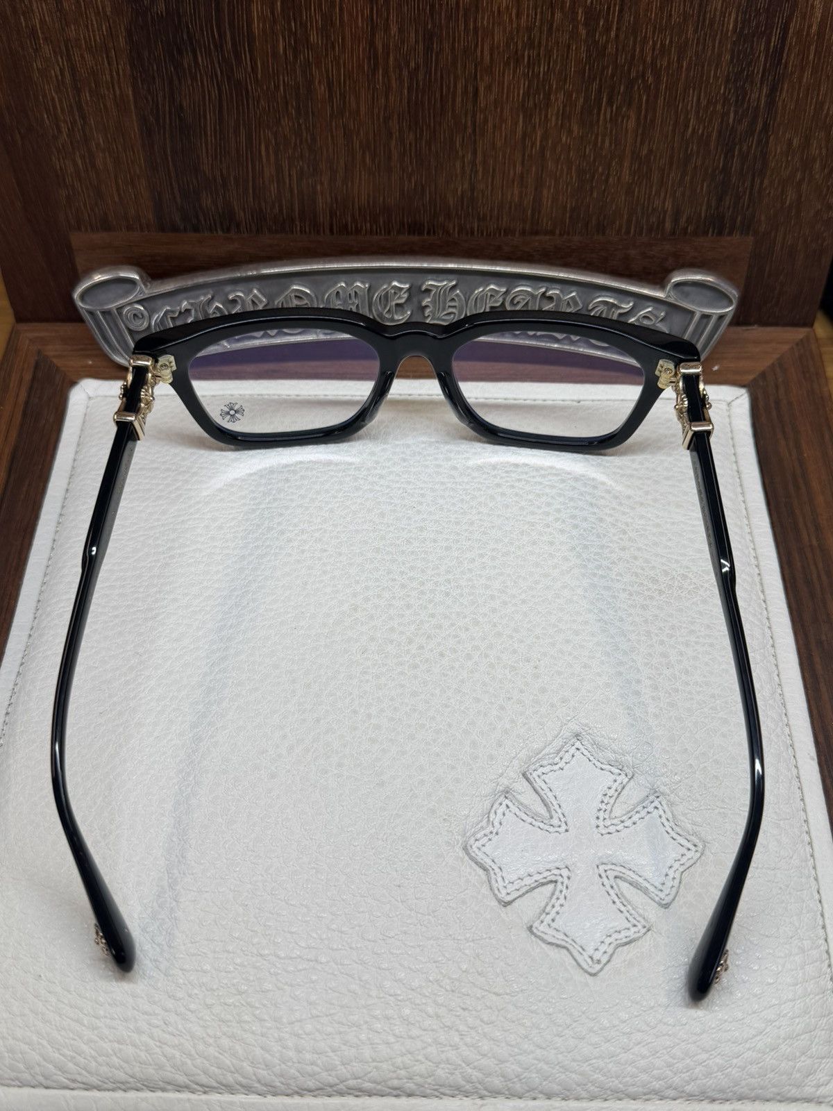 Chrome Hearts Chrome Hearts Cox Ucker Glasses Size ONE SIZE - 7 Thumbnail