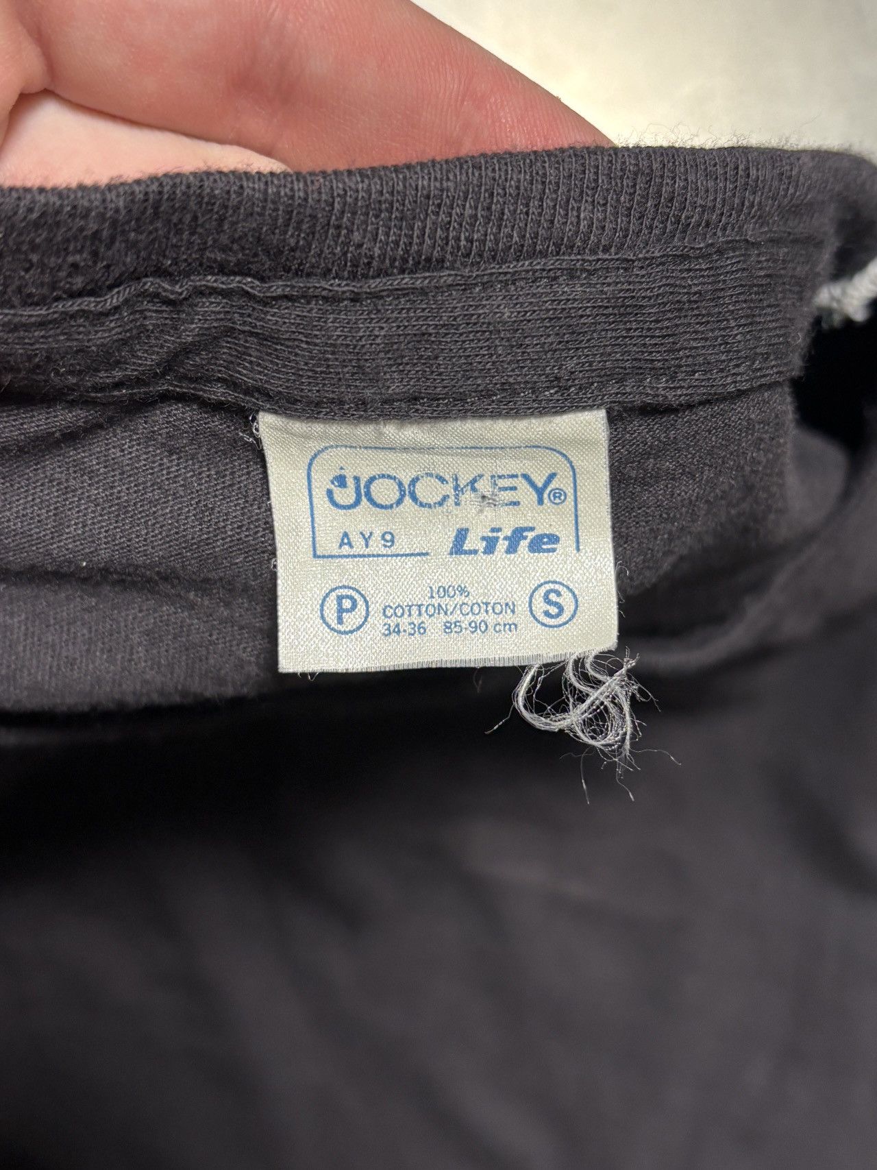 Jockey 1970s Blank Tee 70s Vintage Jockey Single Stitch USA 80s S Size US S / EU 44-46 / 1 - 3 Thumbnail