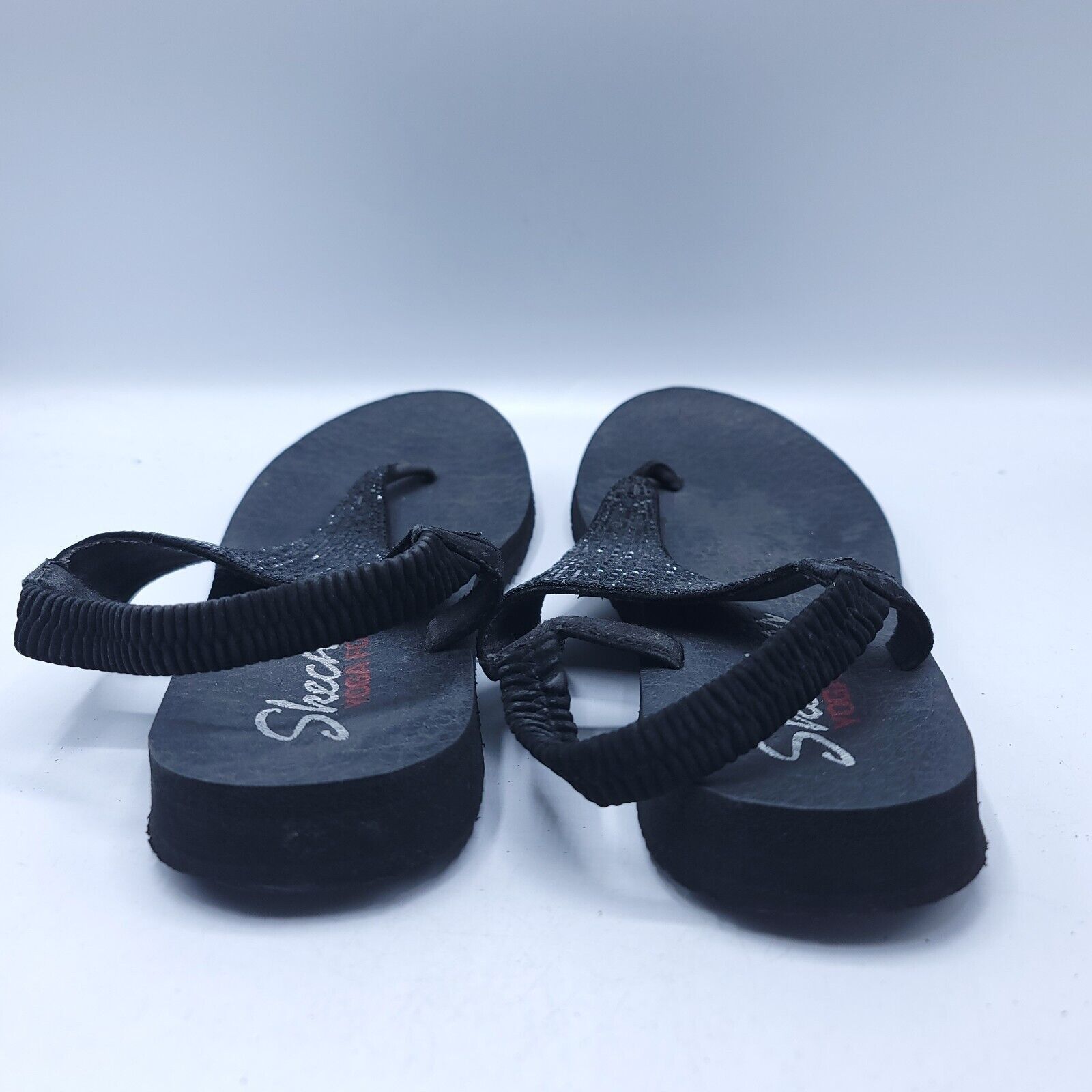 SKECHERS Skechers Meditation Rock Crown Womens Size 7 31590 Black Size US 7 / IT 37 - 3 Thumbnail
