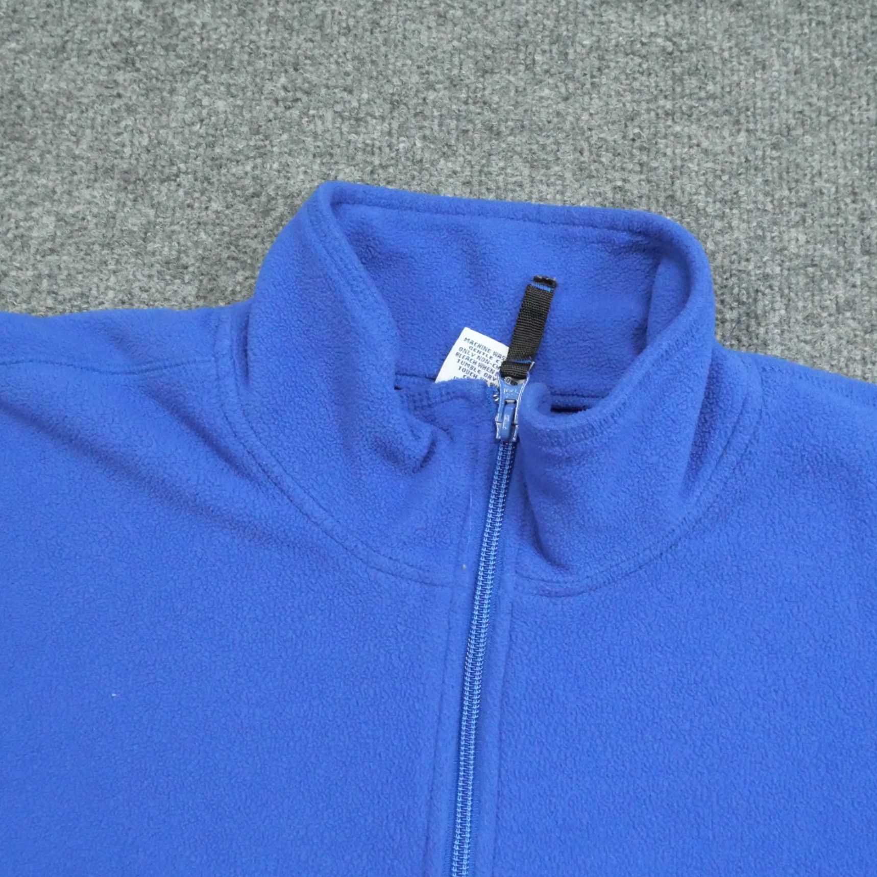 Old Navy VINTAGE Old Navy Sweatshirt Adult XL Blue 1/4 Zip Fleece Mock Neck Pullover Mens XL Regular Logo 90s? Size US XL / EU 56 / 4 - 3 Thumbnail