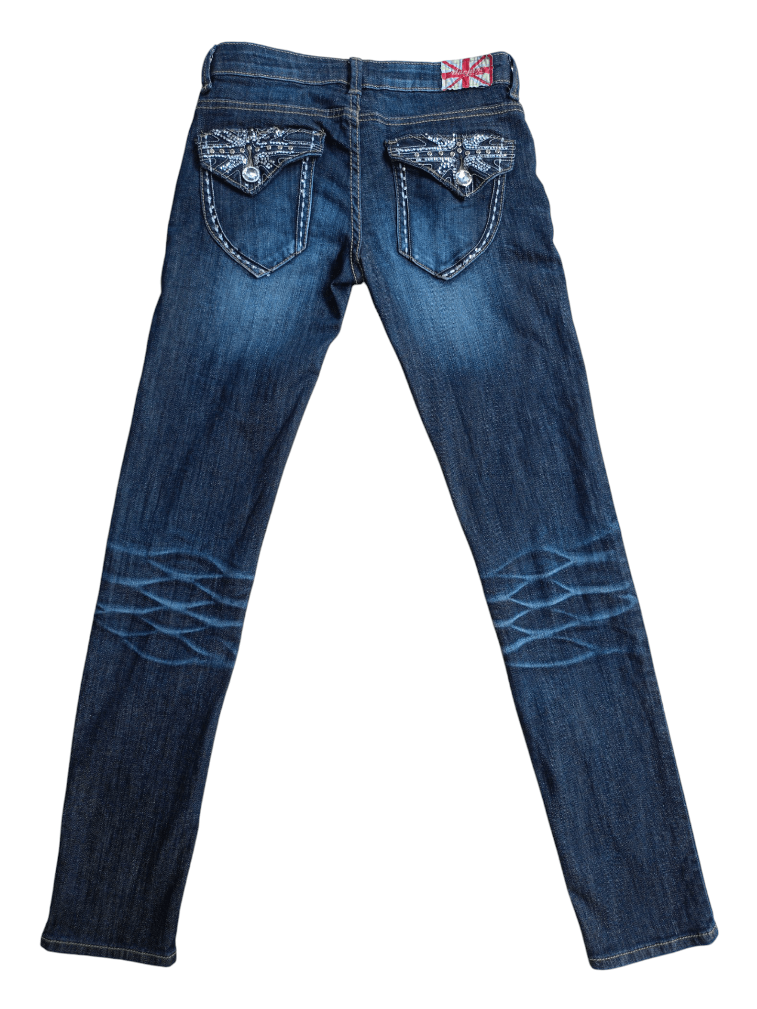 Japanese Brand × Vintage Machine Classic Japanese Jeans Vintage Denim Size 28" / US 6 / IT 42 - 8 Thumbnail