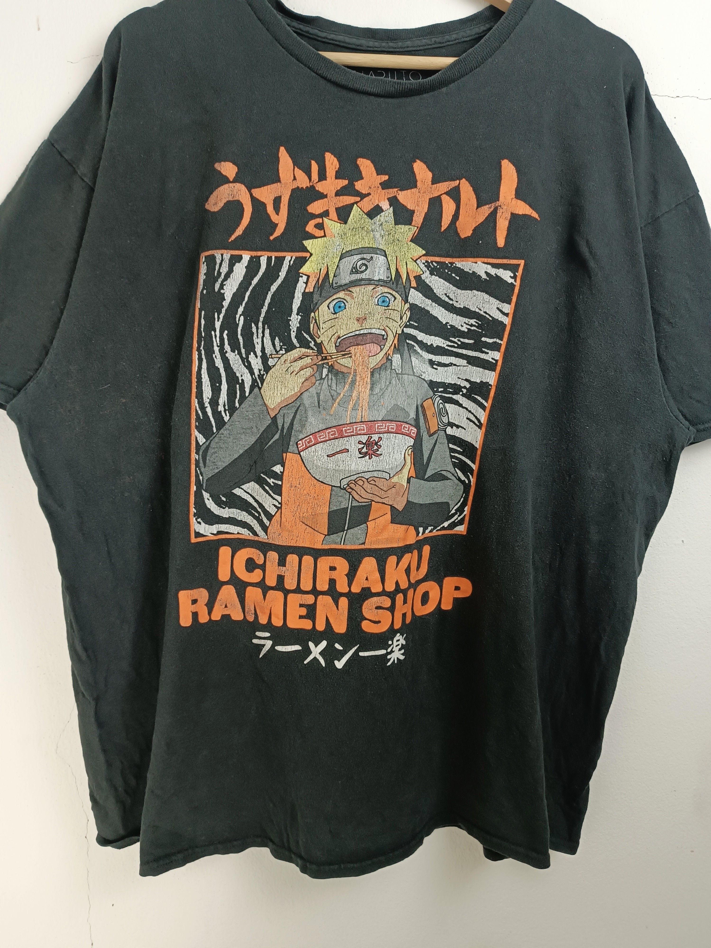 Vintage THRASHED FADED NARUTO SHIPUDEN RAMEN SHOP bleach one piece Size US XXL / EU 58 / 5 - 7 Thumbnail