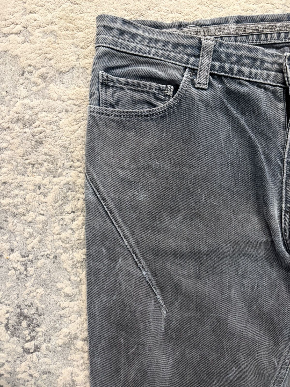 Number (N)ine SS07 Mudwash Knee Blowout Pain Crying Heart Denim Size US 33 - 4 Thumbnail