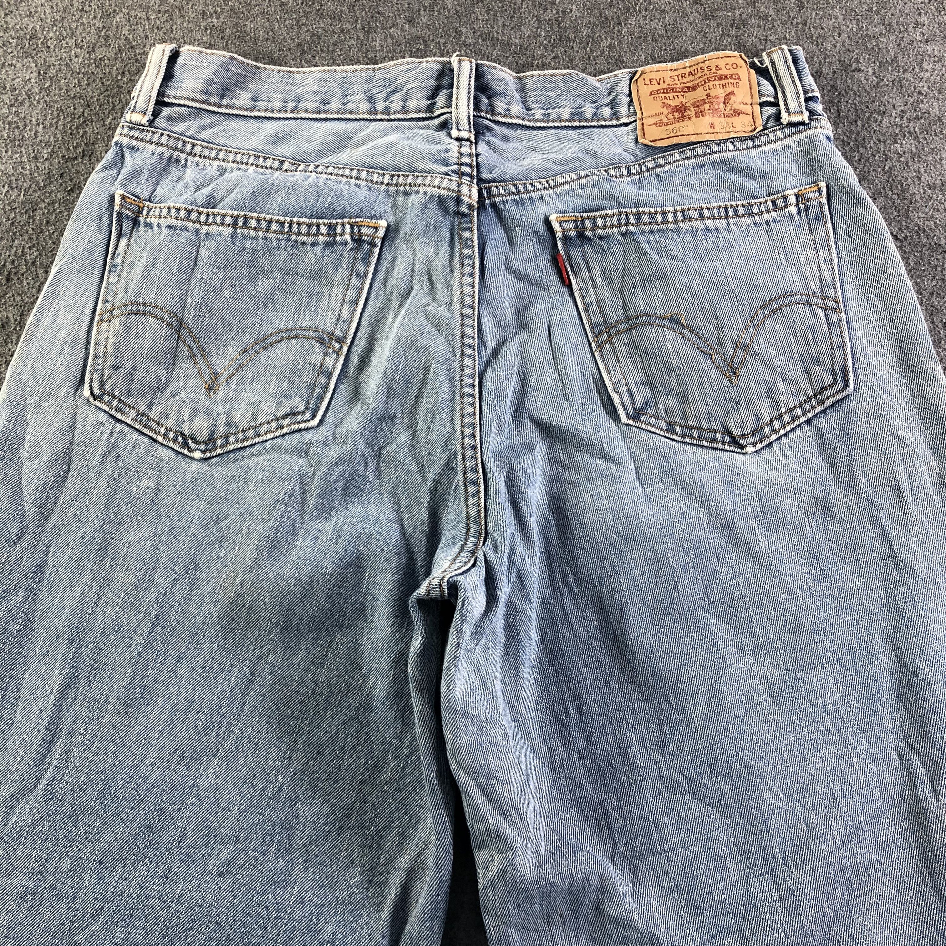 Levi's Vintage Light Wash Levis 560 Jeans-J4101 Size US 35 - 4 Thumbnail