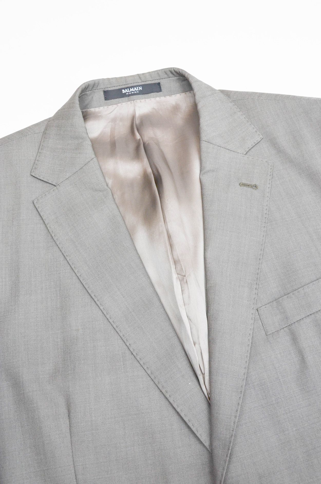 Balmain Balmain Homme Wool Suit – Size M / 42 (Made in China) Size 42R - 8 Thumbnail