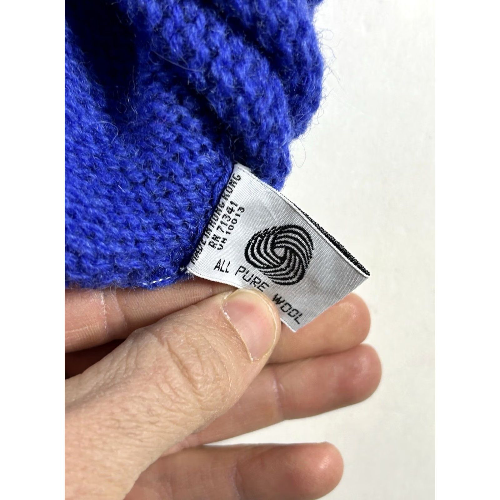 Vintage VINTAGE L.L. BEAN Sweater Women S Blue Knit Crewneck Wool Pullover 100% Wool L.L. Bean USA 80s 90s 2000s Womens Size S / US 4 / IT 40 - 7 Thumbnail