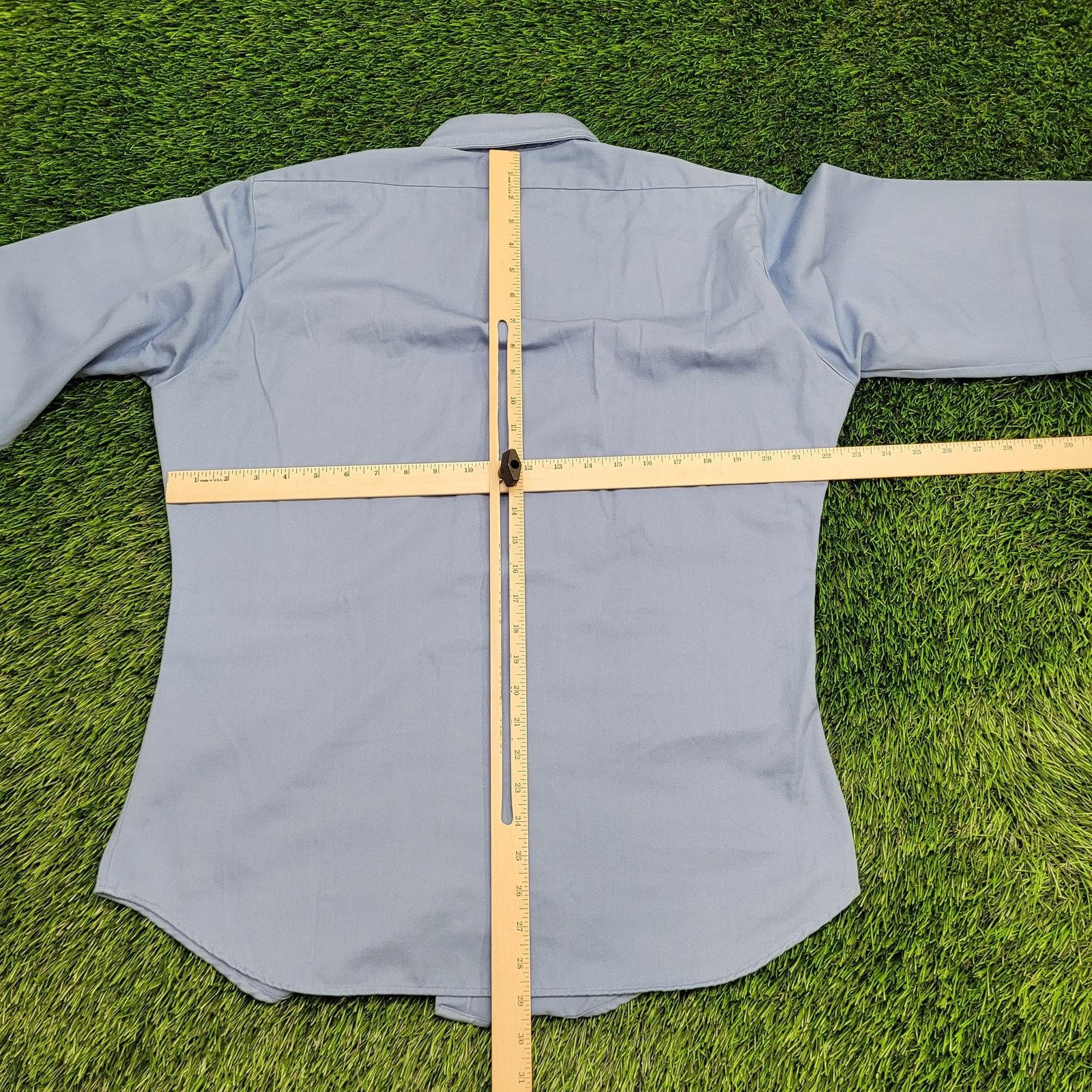 Big Mac Vintage 80s Big-Mac Workwear Button Shirt M/L 22x29 Utility Size US L / EU 52-54 / 3 - 4 Thumbnail