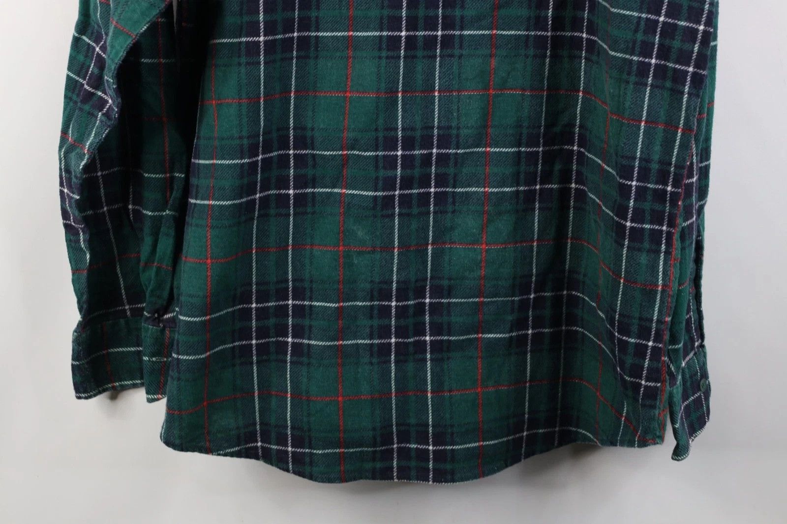 Vintage Vintage 90s Streetwear Flannel Collared Button Shirt Plaid Size US XXL / EU 58 / 5 - 10 Thumbnail