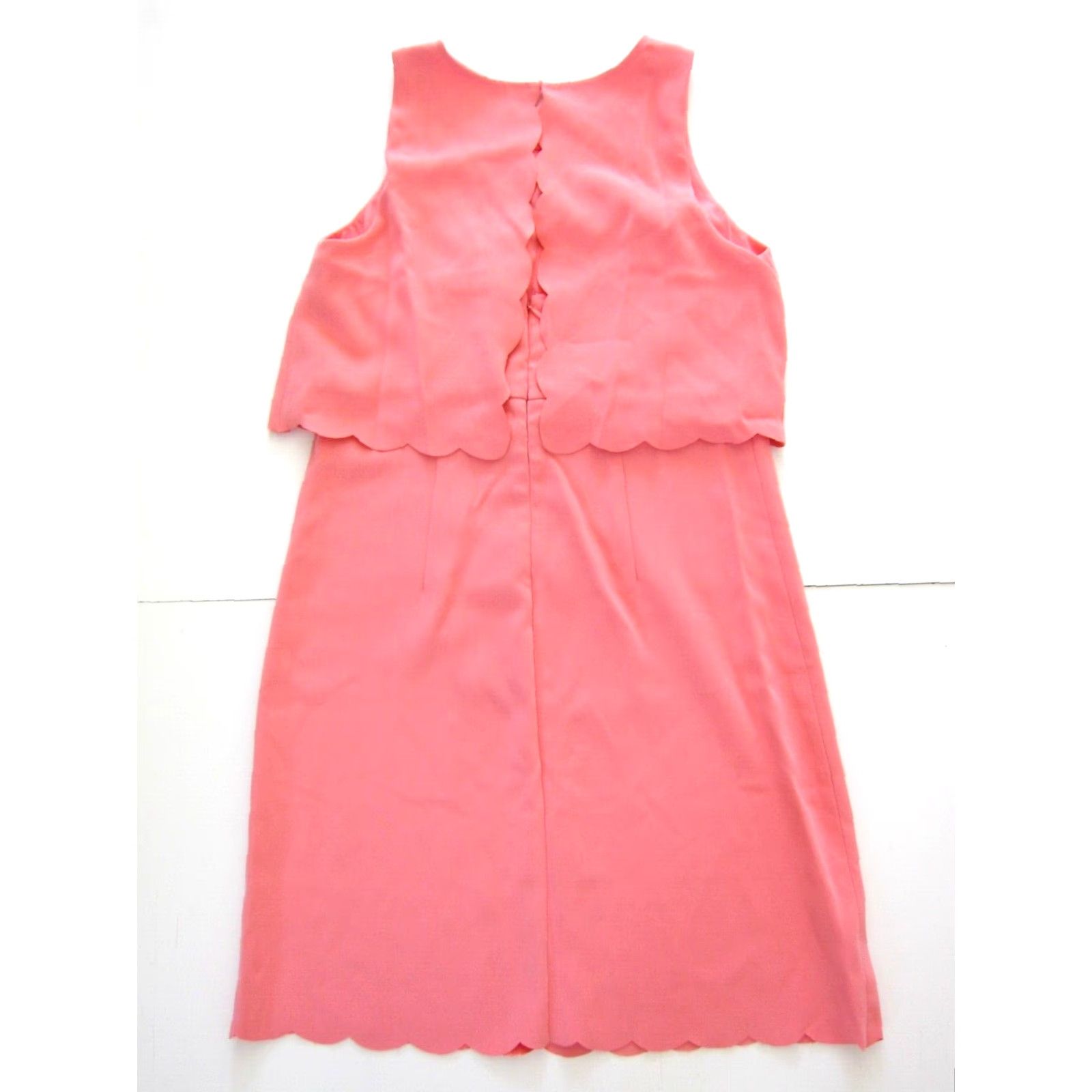 Loft VINTAGE Ann Taylor Loft Pink Stretch Sleeveless Sheath Shift Tank Dress Woman 6 Size M / US 6-8 / IT 42-44 - 2 Thumbnail
