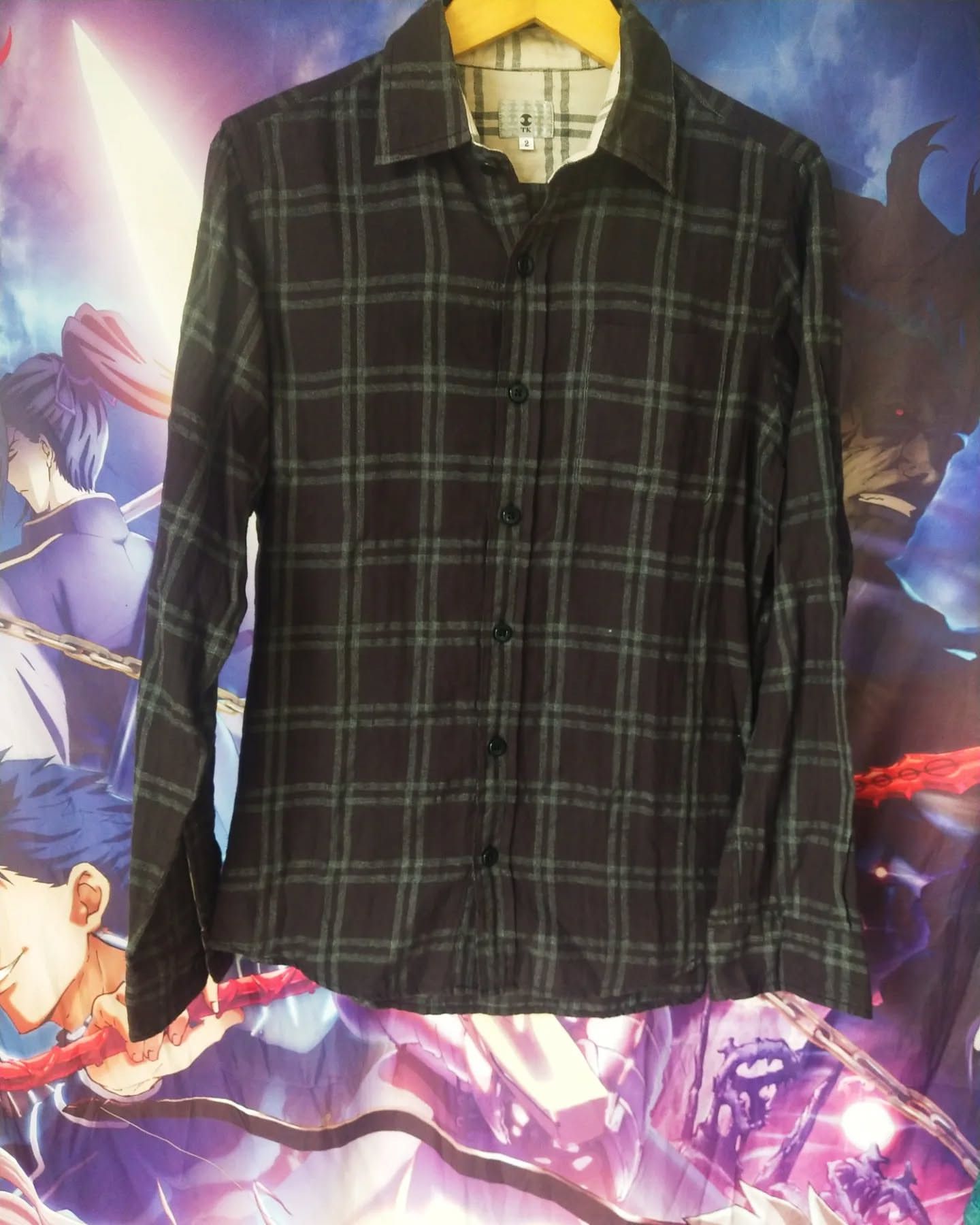 Takeo Kikuchi Takeo Kikuchi Japanese Plaid Shirt Casual Wear Size US S / EU 44-46 / 1 - 1 Thumbnail
