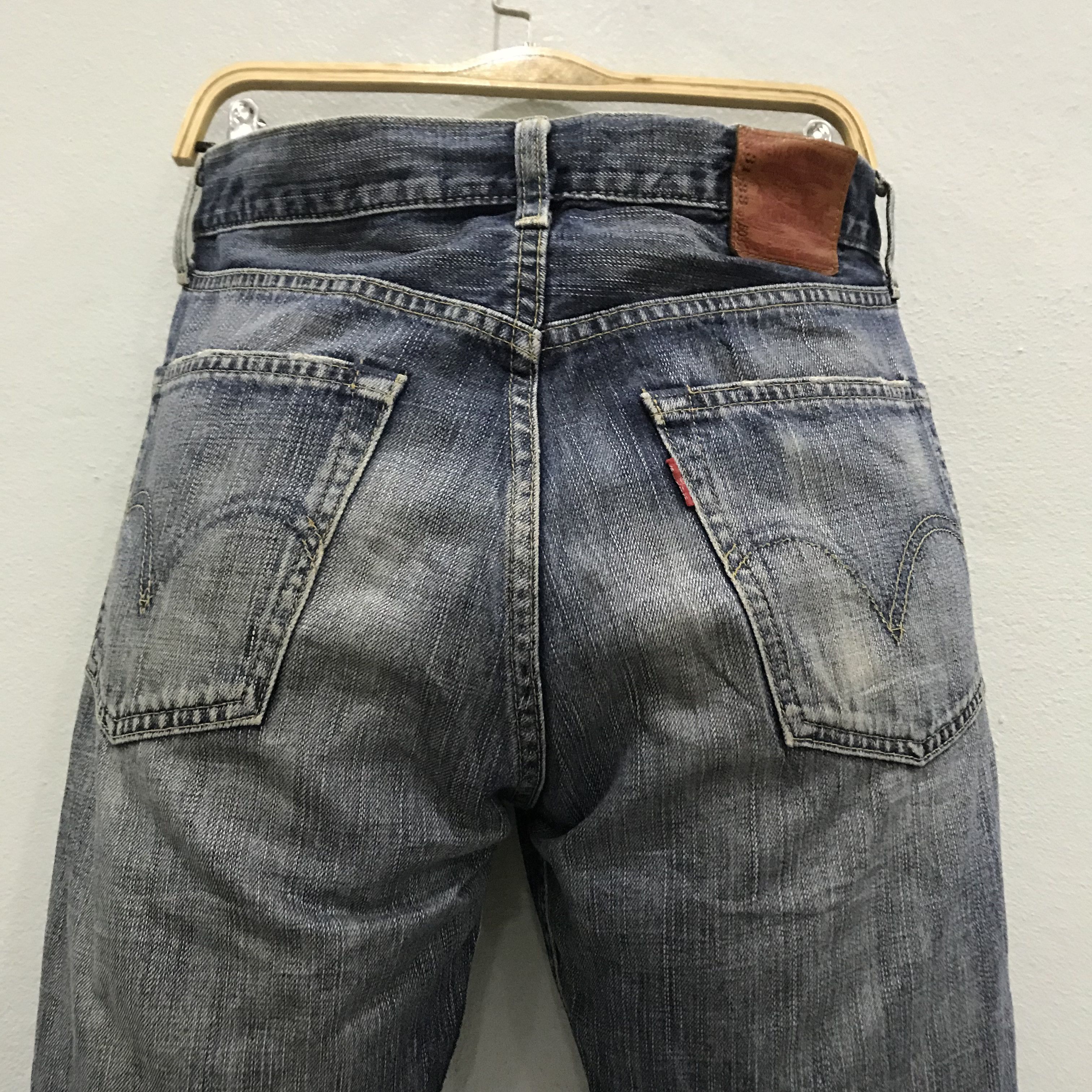 Levi's Vintage Levi’s 503 Jeans Distressed Faded Blue Size US 31 - 11 Thumbnail