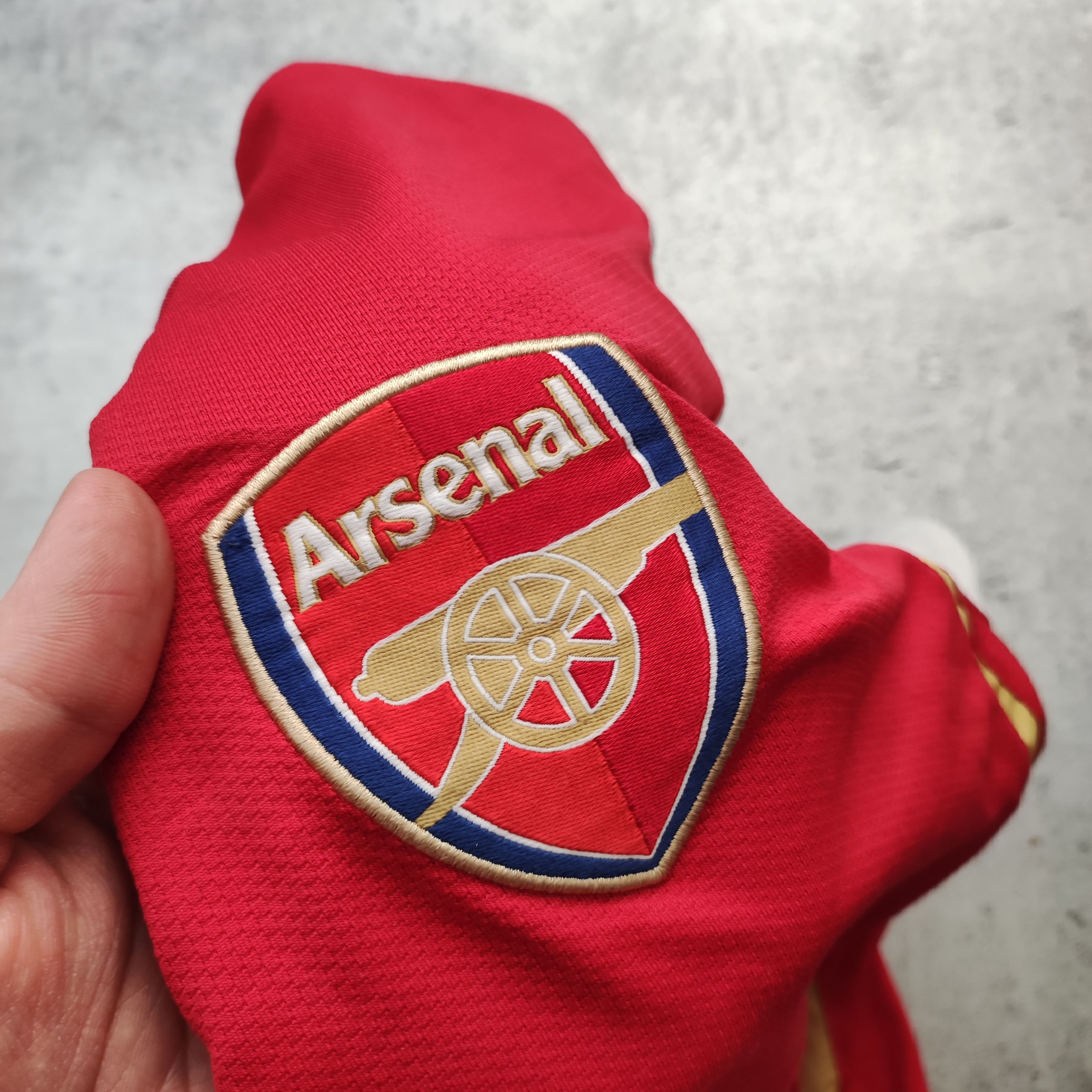 Nike × Vintage RARE 2009 Nike x Arsenal London Football Home Jersey Size US L / EU 52-54 / 3 - 6 Thumbnail