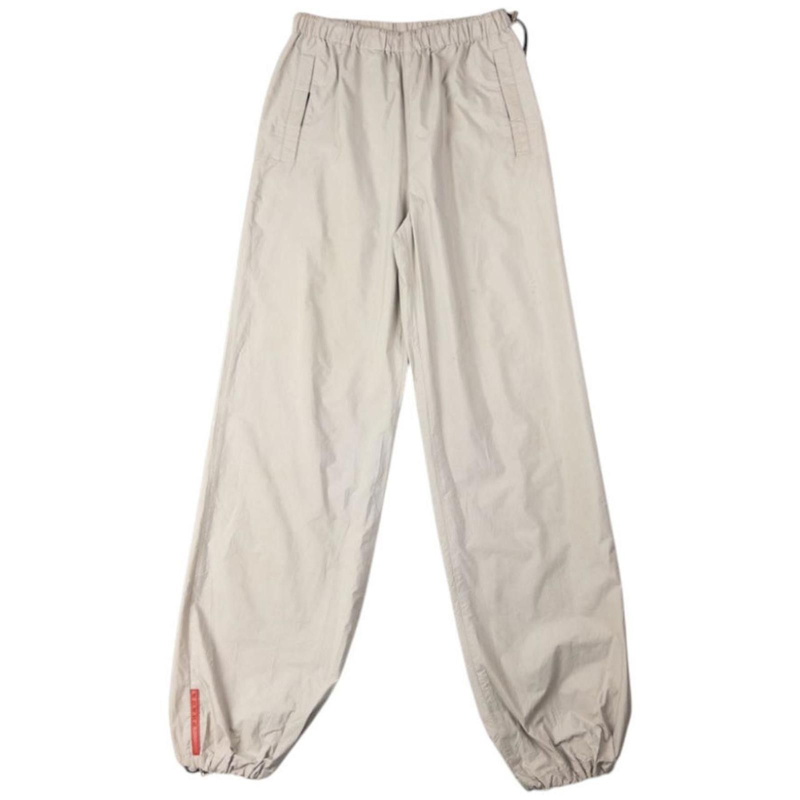 Prada Vintage Prada Sport Lightweight Tracksuit Bottoms Size M Size US 32 / EU 48 - 2 Thumbnail