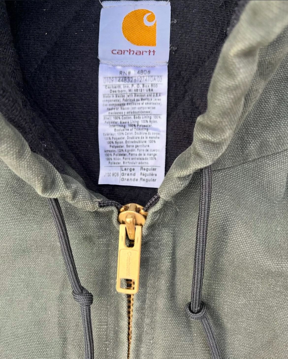 Carhartt Carhartt duck J130 mos Size US L / EU 52-54 / 3 - 2 Thumbnail