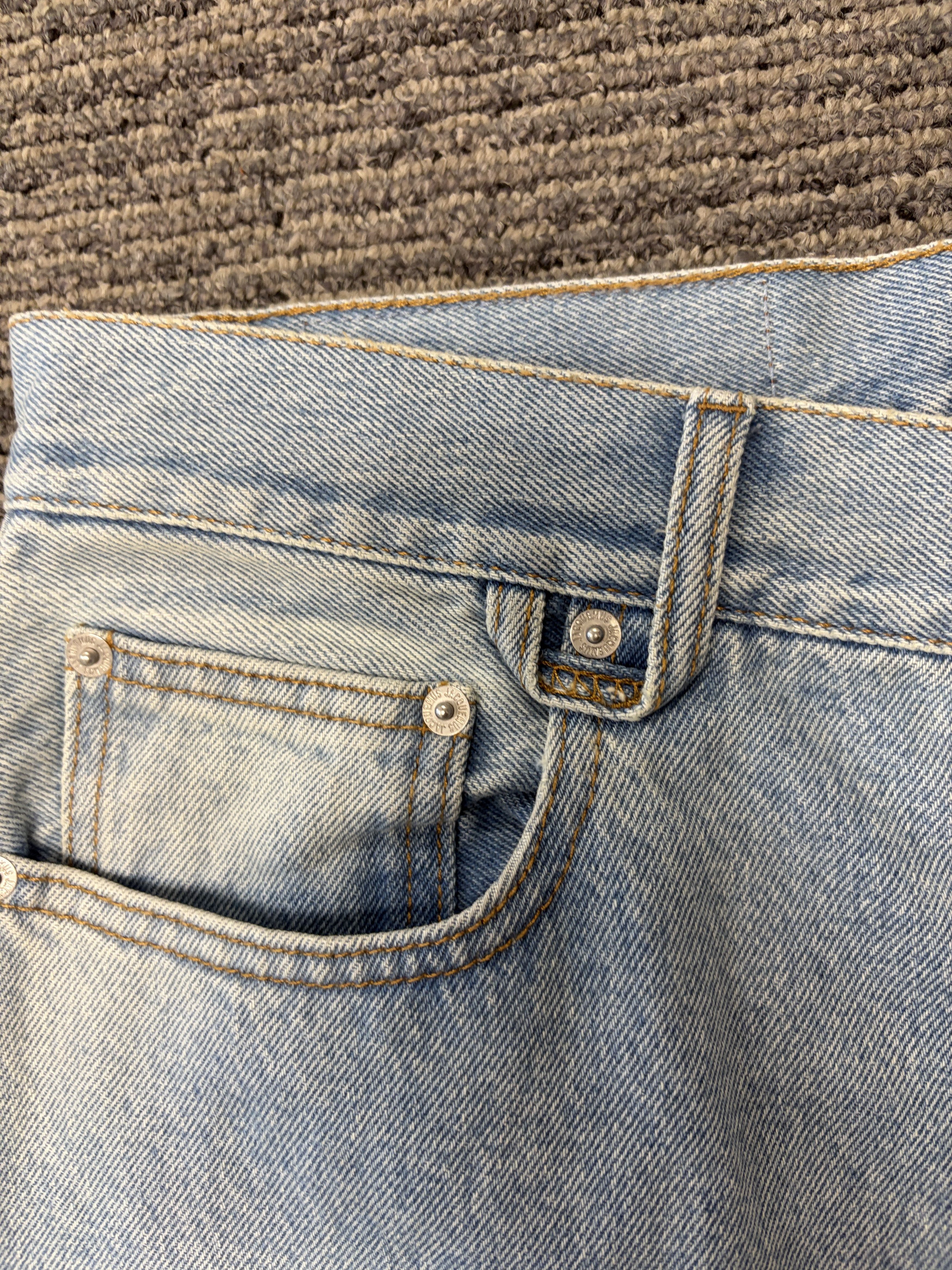 Jacquemus Jacquemus Blue Les Classiques 'Le de Nîmes Droit' Jeans sz32 Size US 32 / EU 48 - 5 Thumbnail