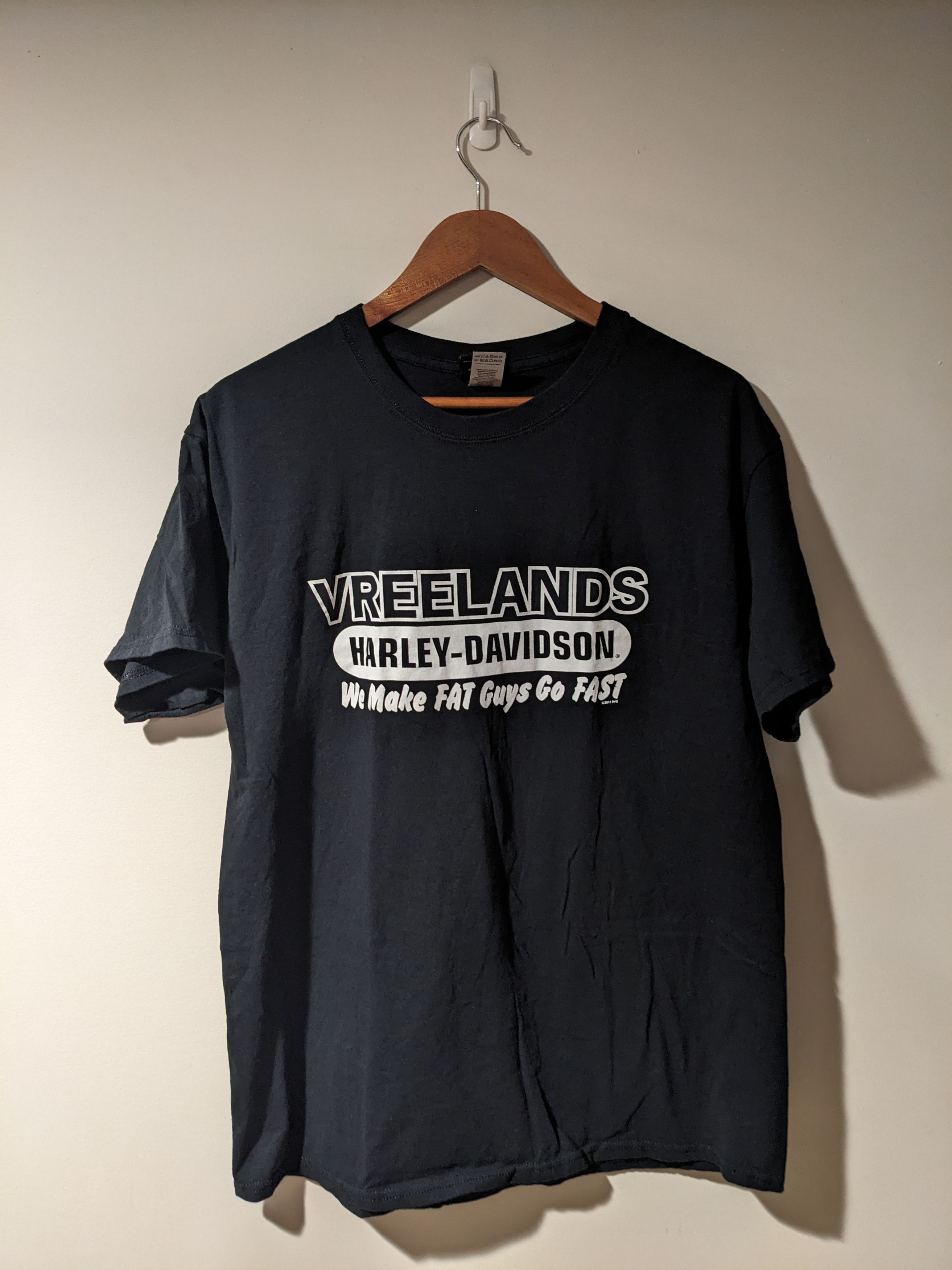 Gildan × Harley Davidson Harley Davidson Motorcycle We Make Fat Guys Large T-Shirt Size US L / EU 52-54 / 3 - 4 Thumbnail