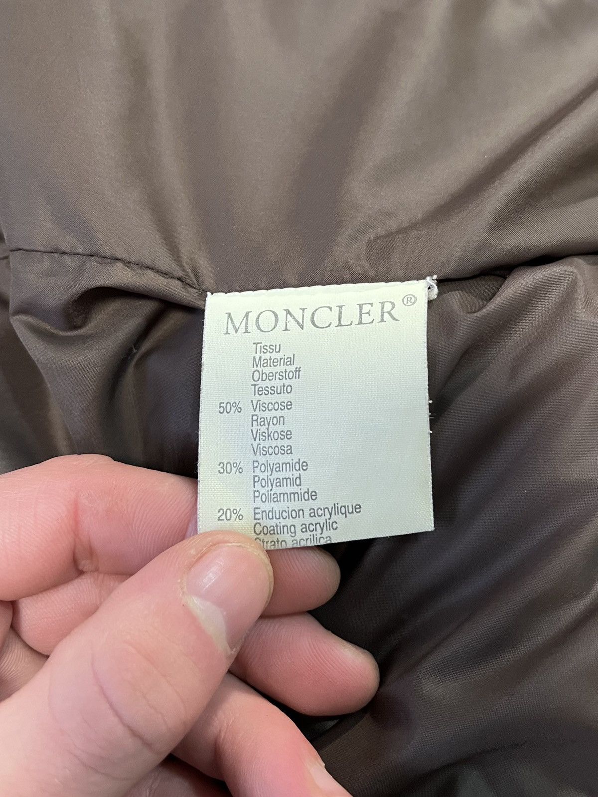 Moncler Vintage Moncler Women Down Puffer Jacket Brown Fur Collar Size M / US 6-8 / IT 42-44 - 3 Thumbnail