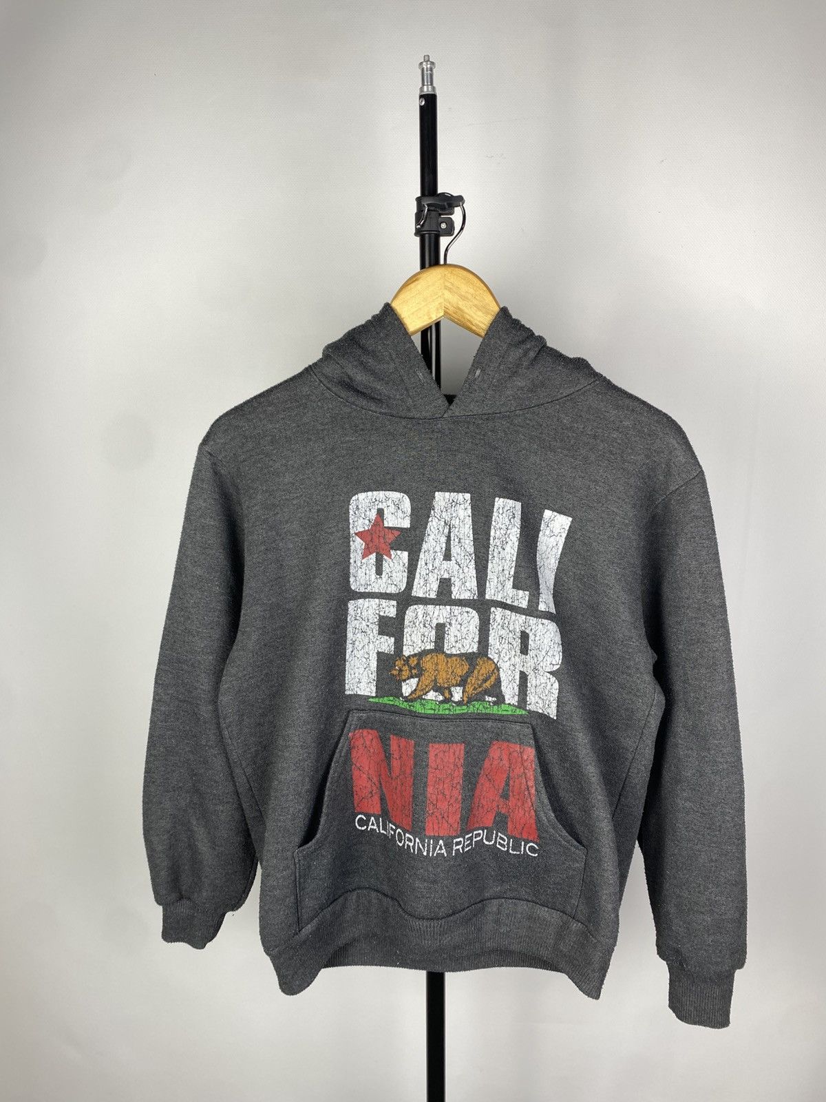 Vintage Vintage 90s Hoodie California Central Logo 90s Rare Size US S / EU 44-46 / 1 - 1 Thumbnail