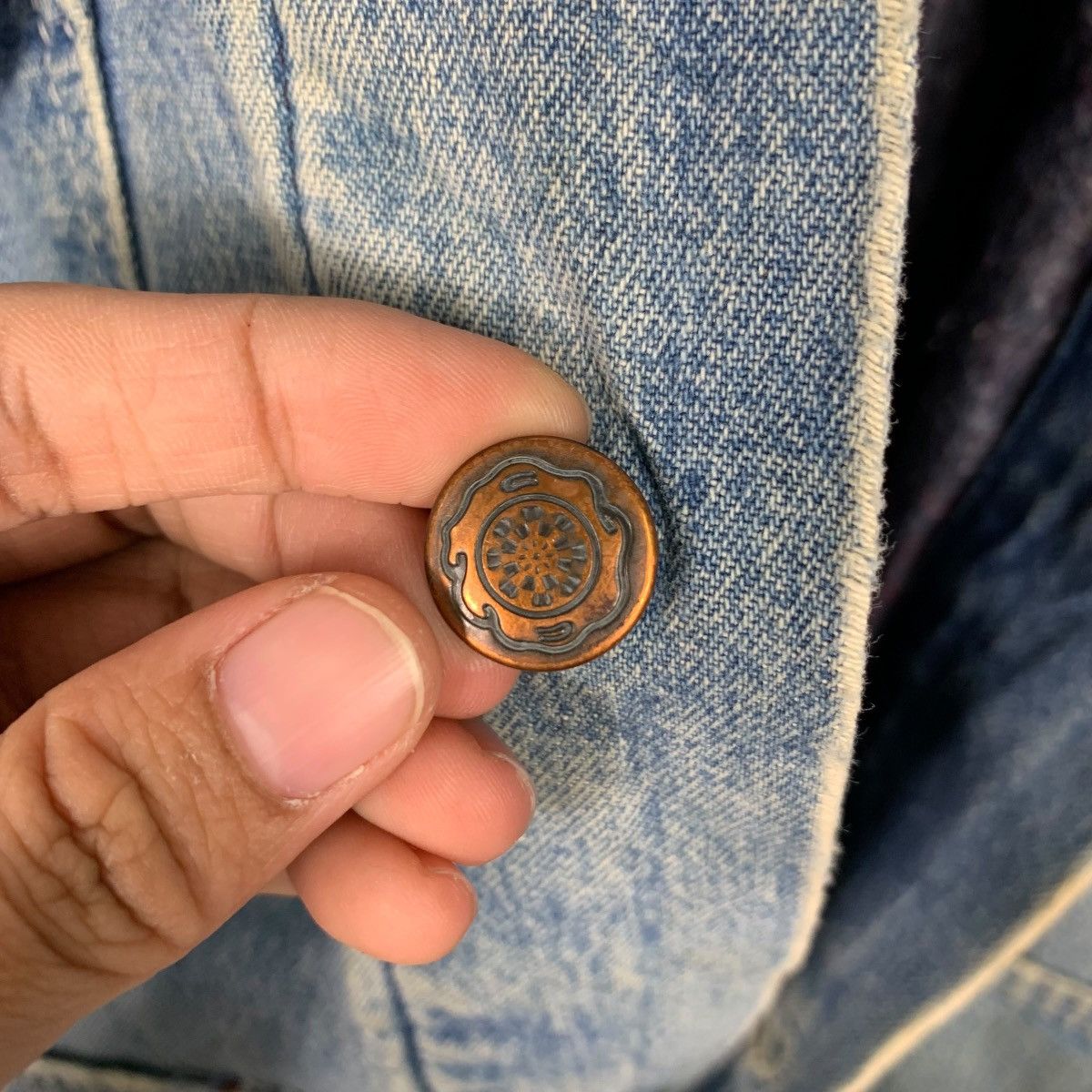 Japanese Brand BIG BEN by Wrangler Blanket Lined Denim Jacket #2141-C94 Size US M / EU 48-50 / 2 - 14 Thumbnail