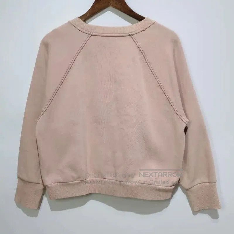 Burberry Burberry Women's Cotton Sweatshirt in Blush Pink. Size XL / US 12-14 / IT 48-50 - 2 Thumbnail
