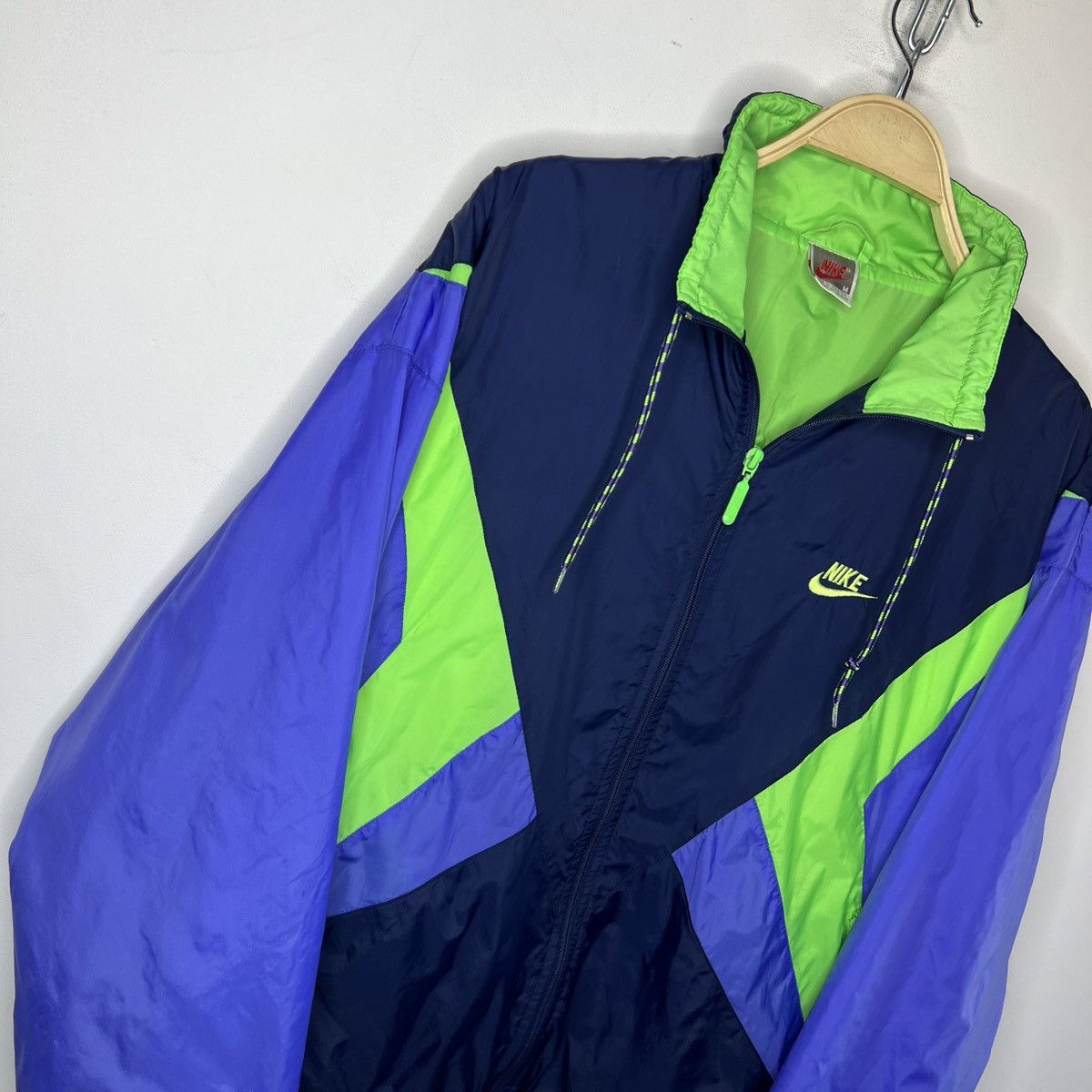 Nike Vintage Nike Tracksuit Suit Jacket And Pants 90s Big Swoosh Size US M / EU 48-50 / 2 - 5 Thumbnail
