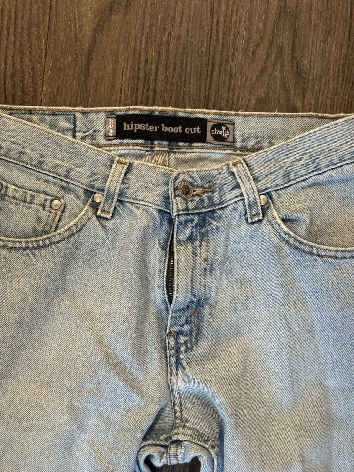 Levi's Vintage Levi's Silver Tab Hipster Bootcut Jeans Size US 28 / EU 44 - 2 Thumbnail