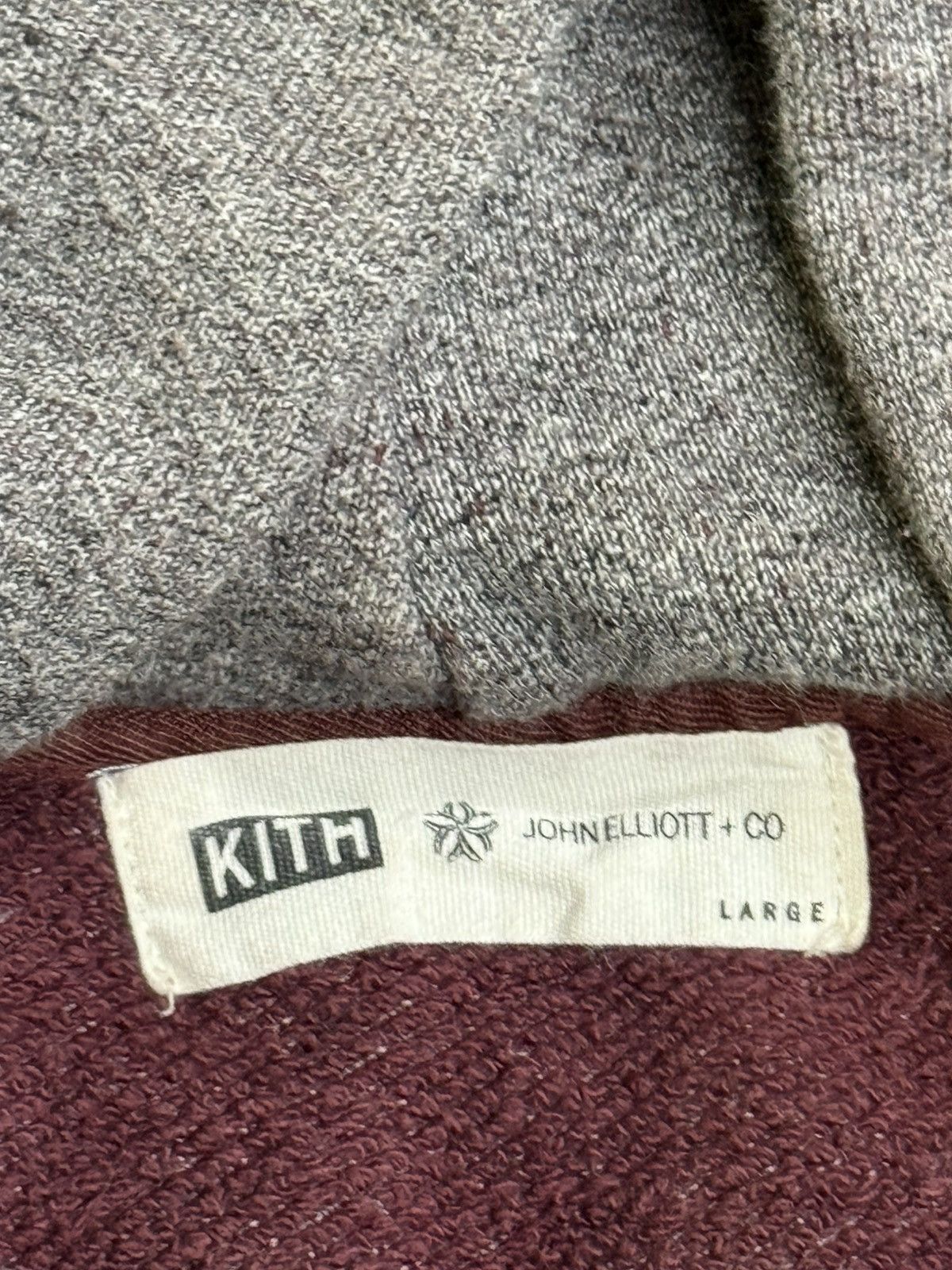 John Elliott × Kith Kith X John Elliott Short Sleeve Villain Hoodie Mens Grey Size US L / EU 52-54 / 3 - 5 Thumbnail