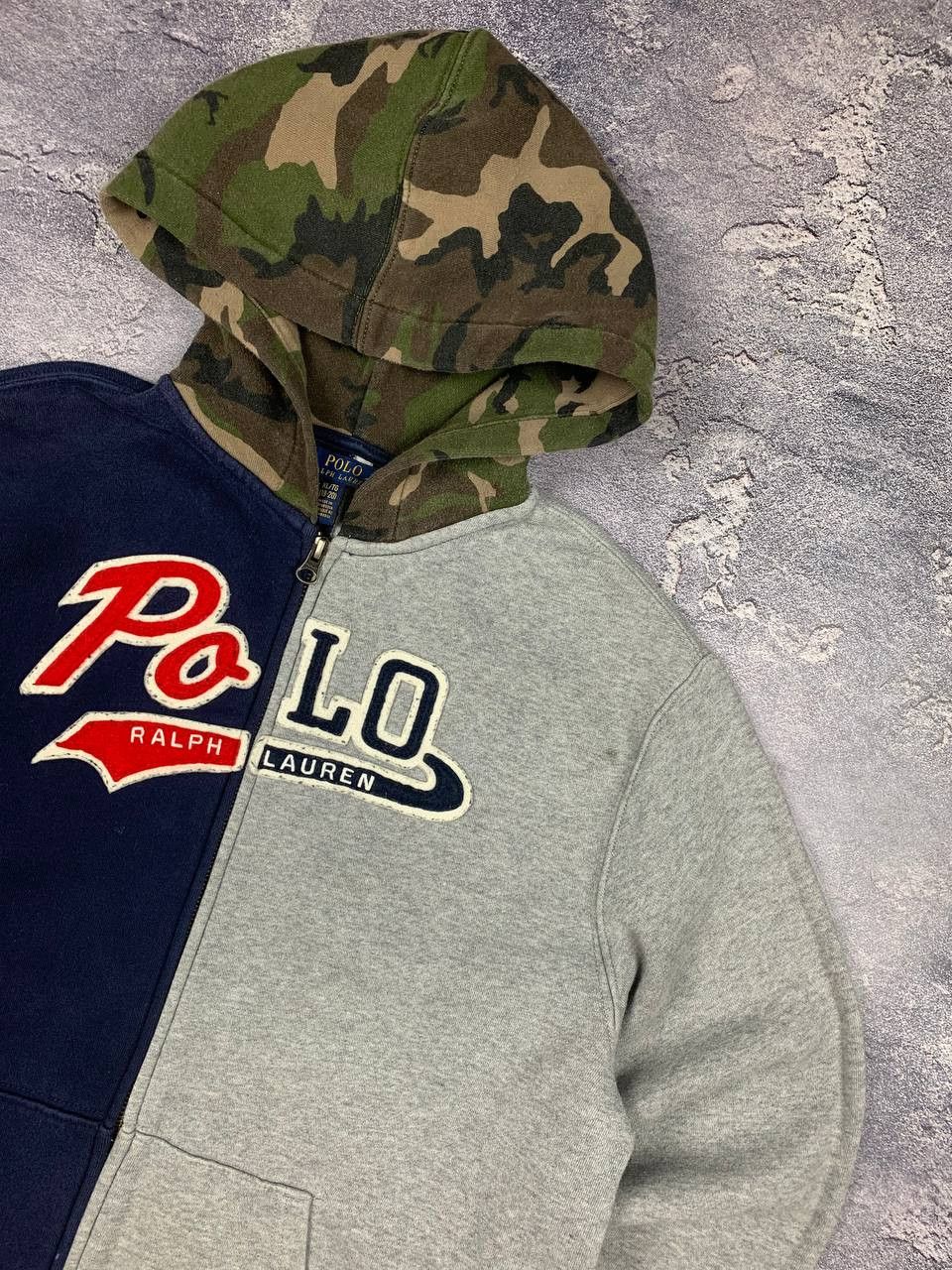 Polo Ralph Lauren Polo Ralph Lauren Full Zip Hoodie XL 18-20 Multicolor Camo Size US XL / EU 56 / 4 - 3 Thumbnail