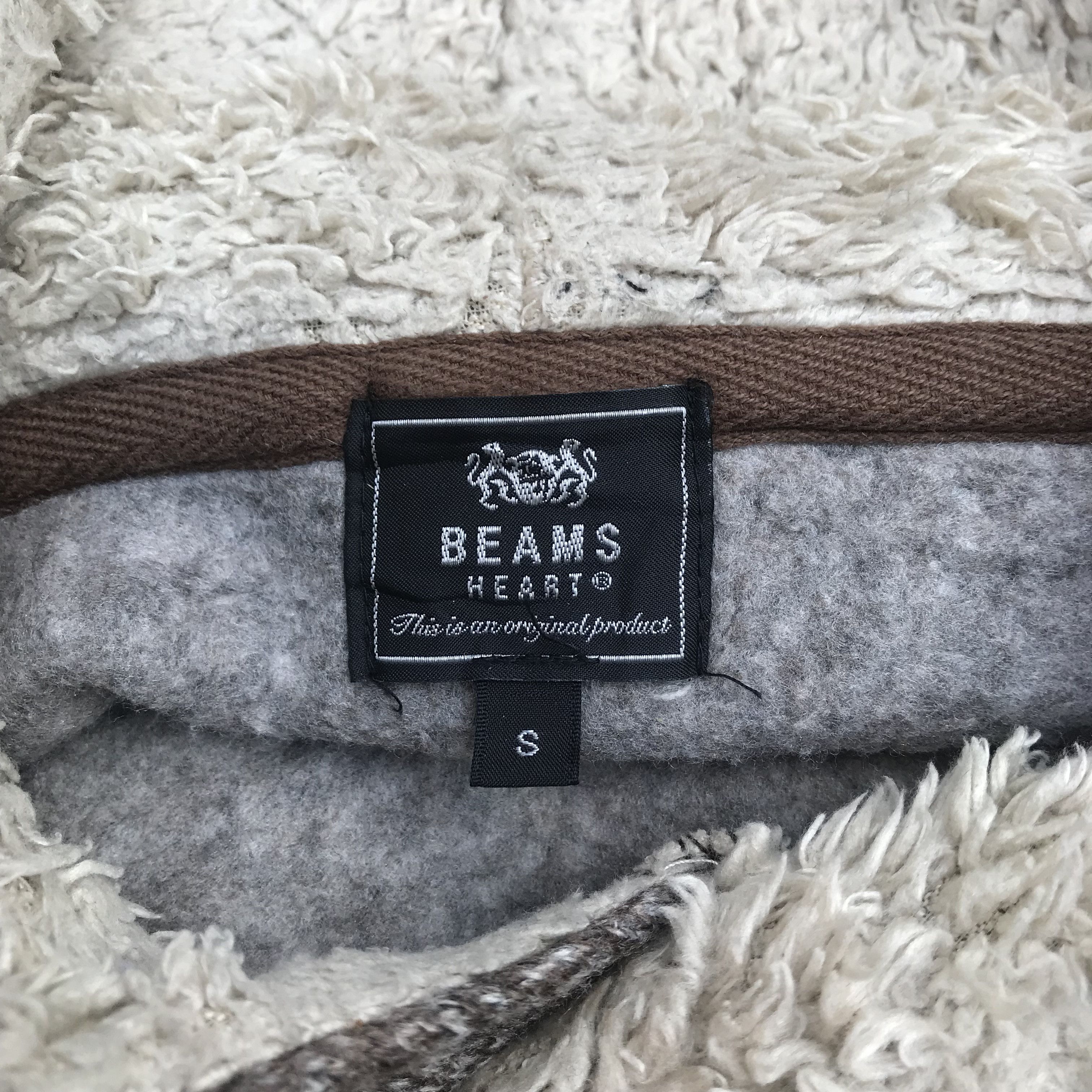 Beams Japan × Beams Plus × Hysteric Glamour Beams Heart japan Polar pullover Hoodie Fleece Hooded Jacket Size US M / EU 48-50 / 2 - 9 Thumbnail