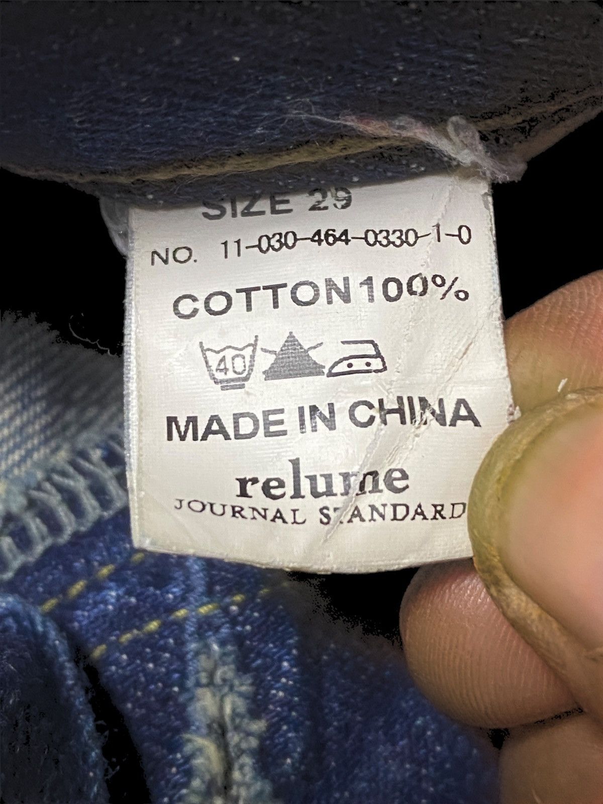 Japanese Brand Japanese Brand Relume Selvedge Blue Wash Bootcut Jeans Size US 29 - 16 Thumbnail