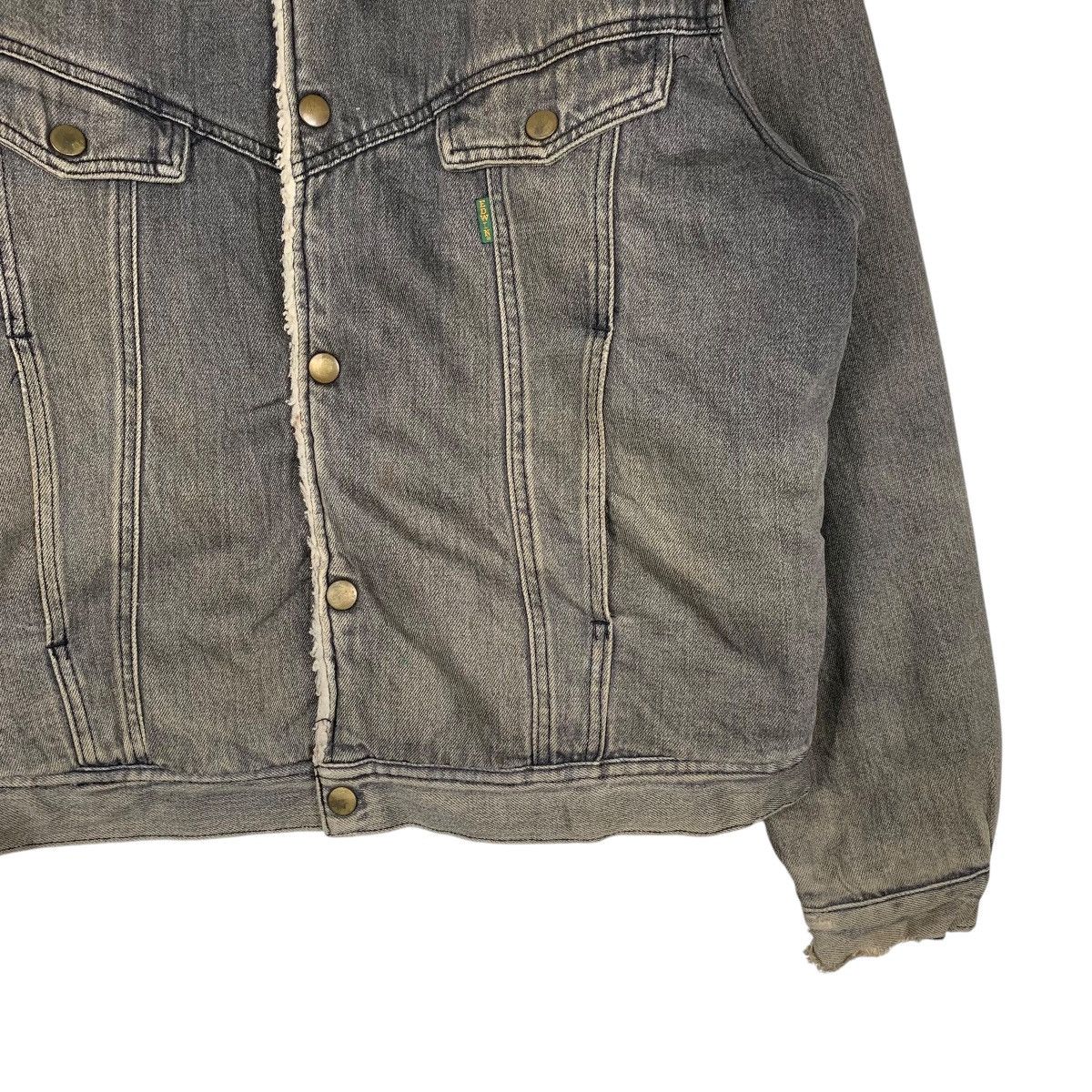 Edwin Vintage Edwin Sherpa Denim Jacket Size US L / EU 52-54 / 3 - 4 Thumbnail