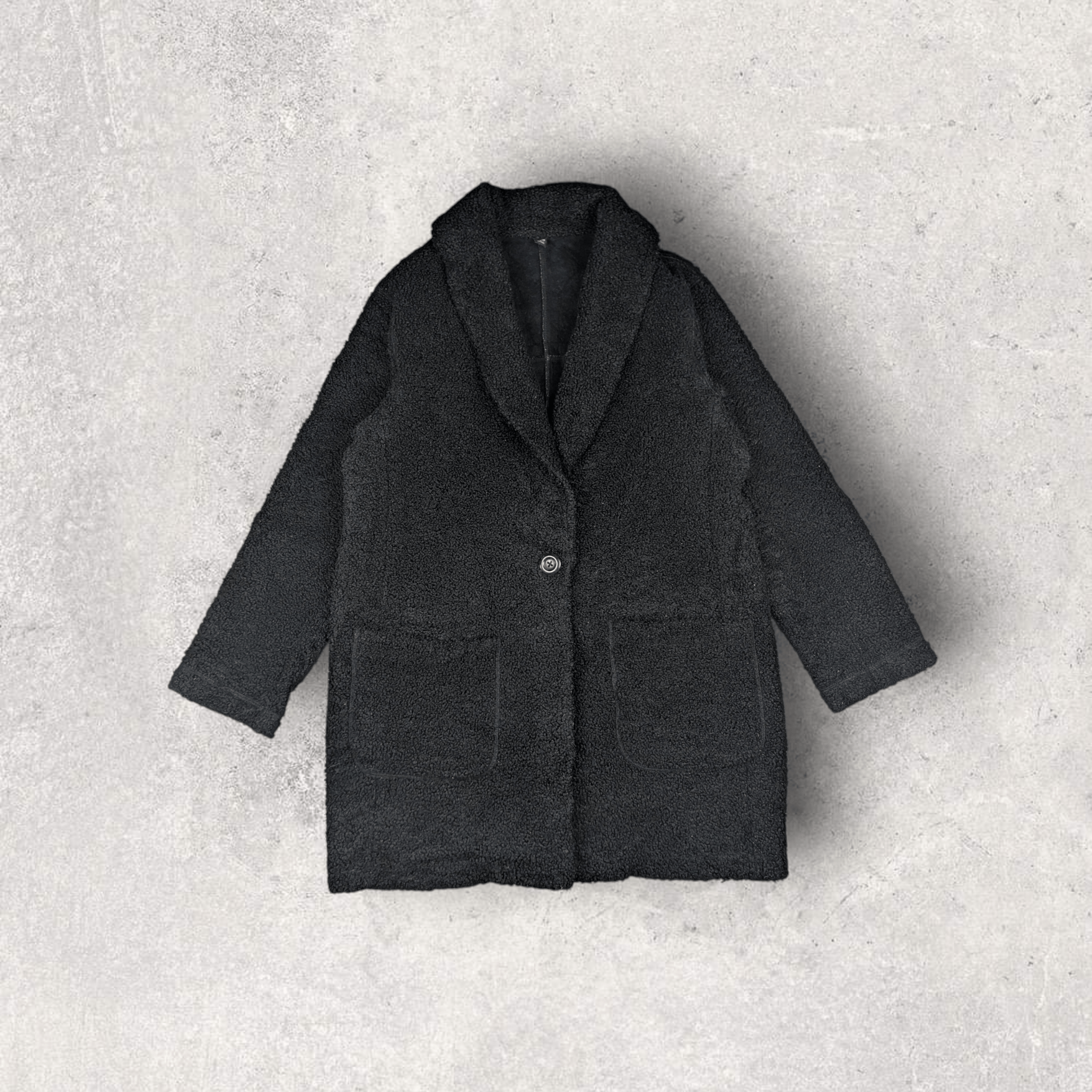 Uniqlo UNIQLO Fluffy Yarn Fleece Smart Coat Blazer Jacket Size US M / EU 48-50 / 2 - 1 Thumbnail