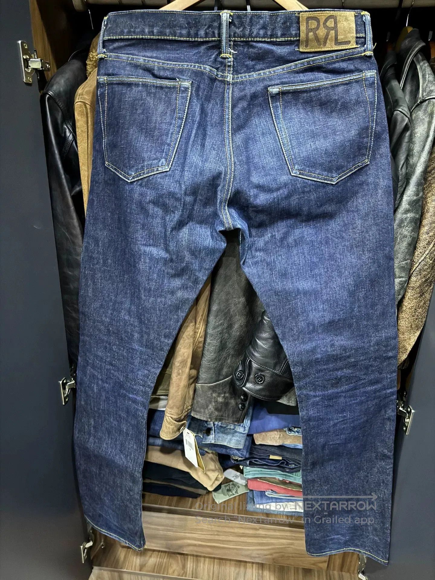 RRL Ralph Lauren RRL 2015 Vintage Denim Jeans. Size US 27 - 3 Thumbnail