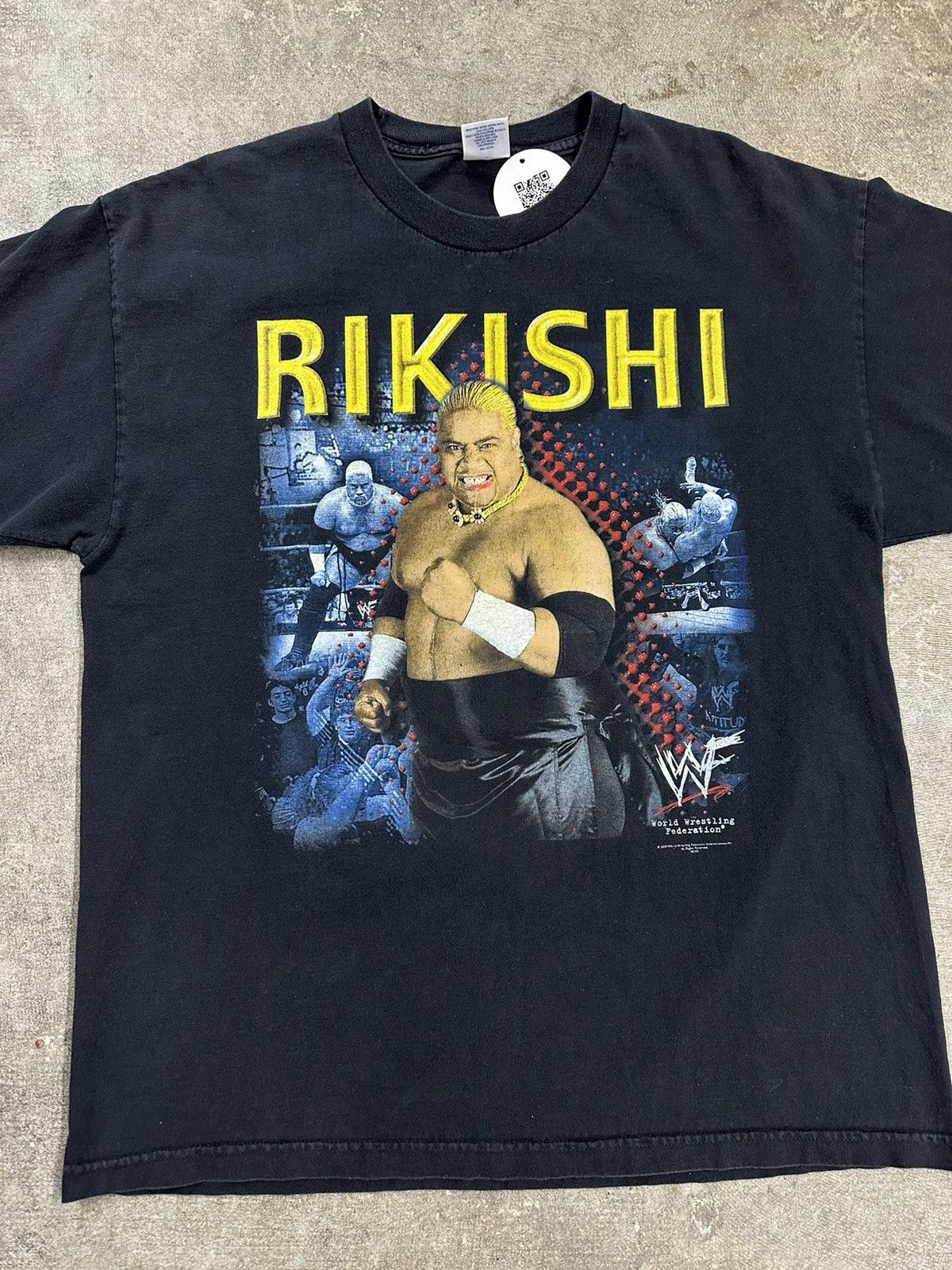 WWF Crazy Y2K WWF Rikishi Put Your Back Into It Wrestling Shirt Size US XL / EU 56 / 4 - 3 Thumbnail