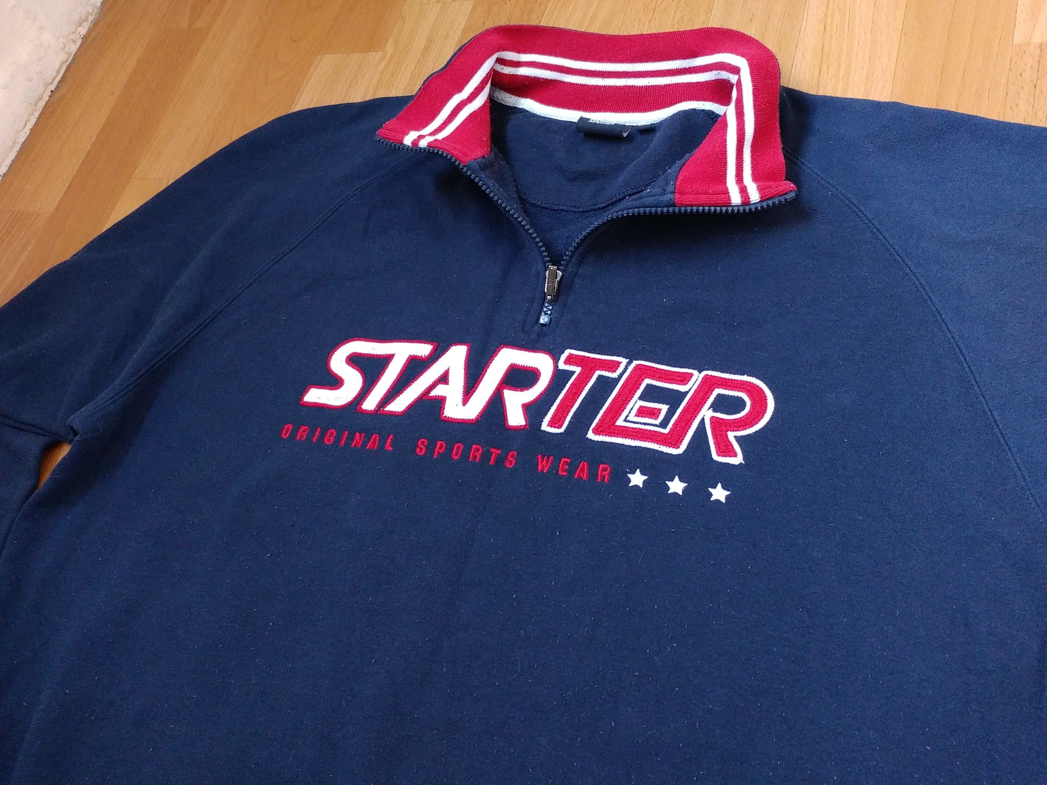 Starter STARTER sweatshirt, fleece jacket vintage 90s hip-hop XXL Size US XXL / EU 58 / 5 - 5 Thumbnail