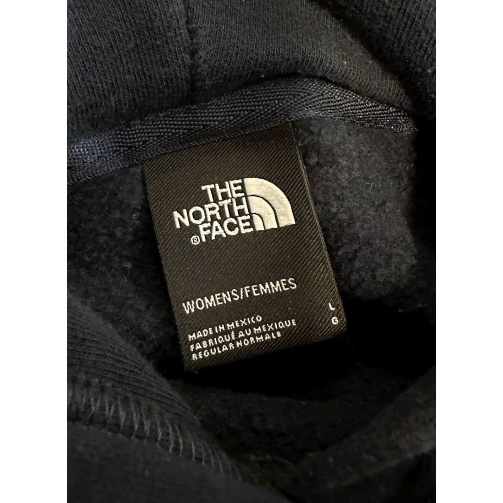 The North Face VINTAGE The North Face Hoodie Pullover Navy Blue White Women L White Navy Blue Pullover Hoodie Womens L Size L / US 10 / IT 46 - 3 Thumbnail