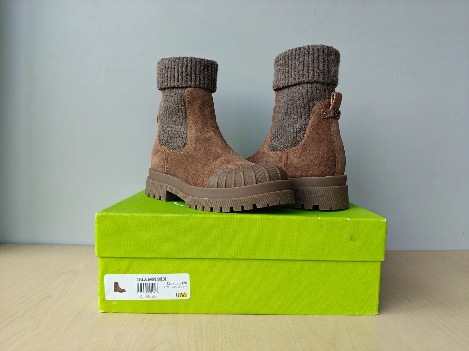 Sam Edelman Sam Edelman Steele Knit Chelsea Boot T - 0046 Size US 8 / IT 38 - 9 Thumbnail
