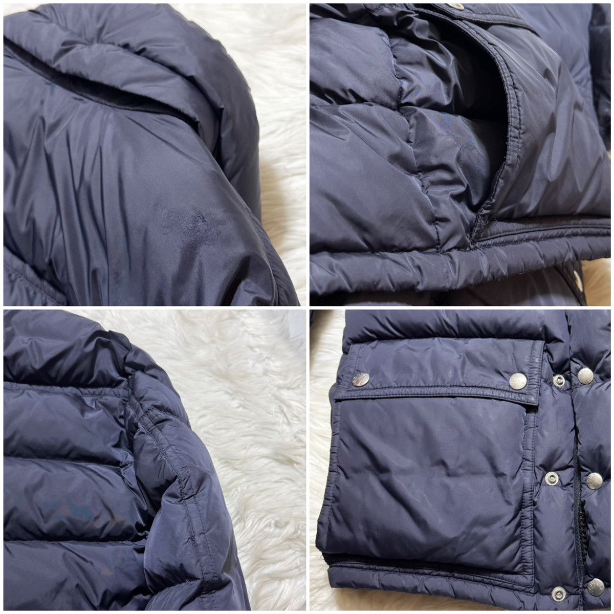 Moncler Authentic Moncler BREL Puffer Down Jacket 0 Dark Navy Size US XS / EU 42 / 0 - 20 Thumbnail