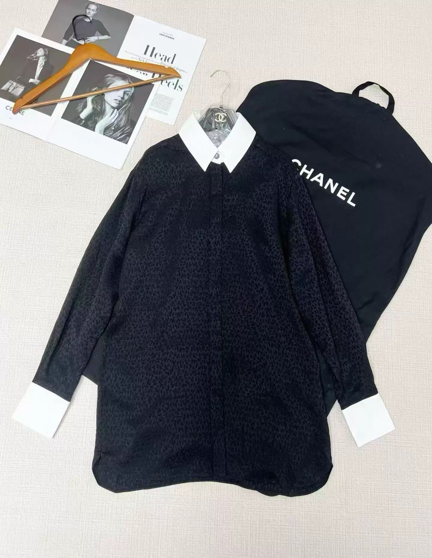 Chanel Chanel silk shirt NWT 40 Size S / US 4 / IT 40 - 1 Thumbnail