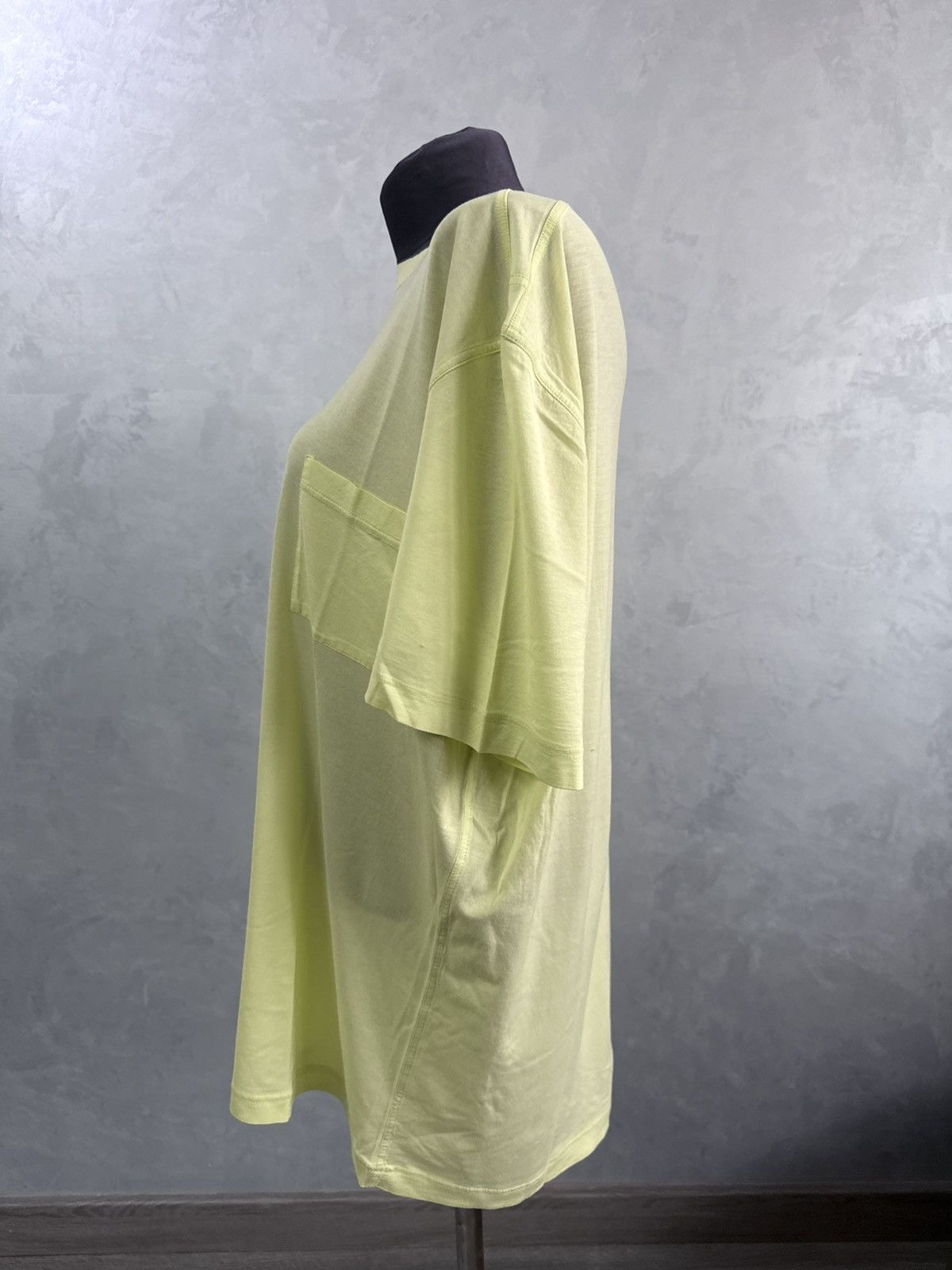 Hermes Hermes Men’s Cotton T Shirt Light Green Small Pocket Size US XXL / EU 58 / 5 - 5 Thumbnail