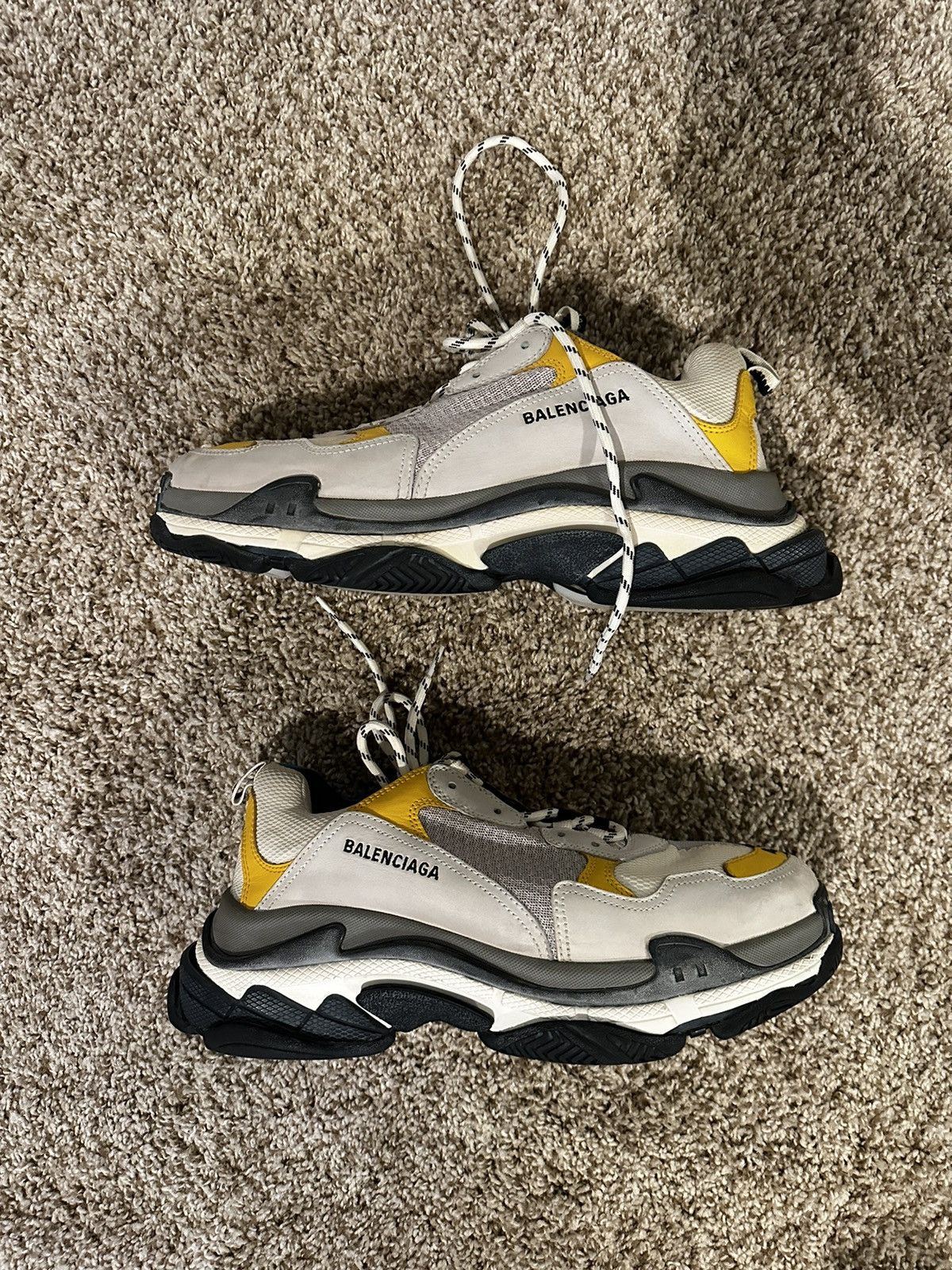 Balenciaga TRIPLE S SPLIT COLOR BALENCIAGA Size US 13 / EU 46 - 2 Thumbnail