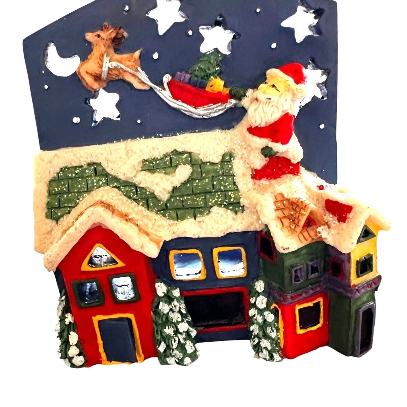 Vintage VTG Gift Collection Candle Holder New Christmas Rudolph Rein Size ONE SIZE - 4 Thumbnail