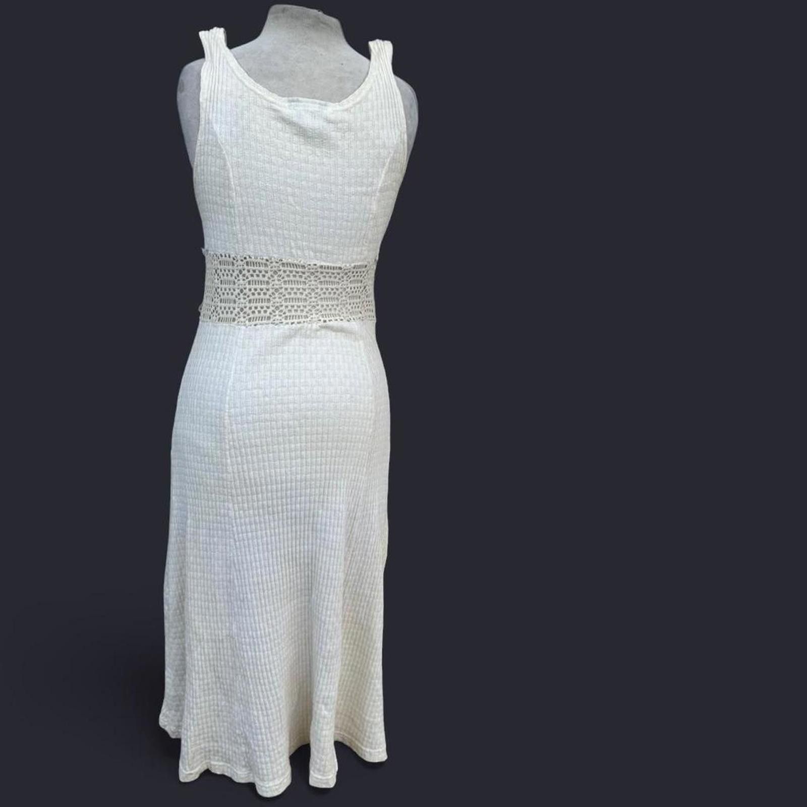 Other 1980s white cottondress with a boho vibe dress #lacedress Size S / US 4 / IT 40 - 3 Thumbnail