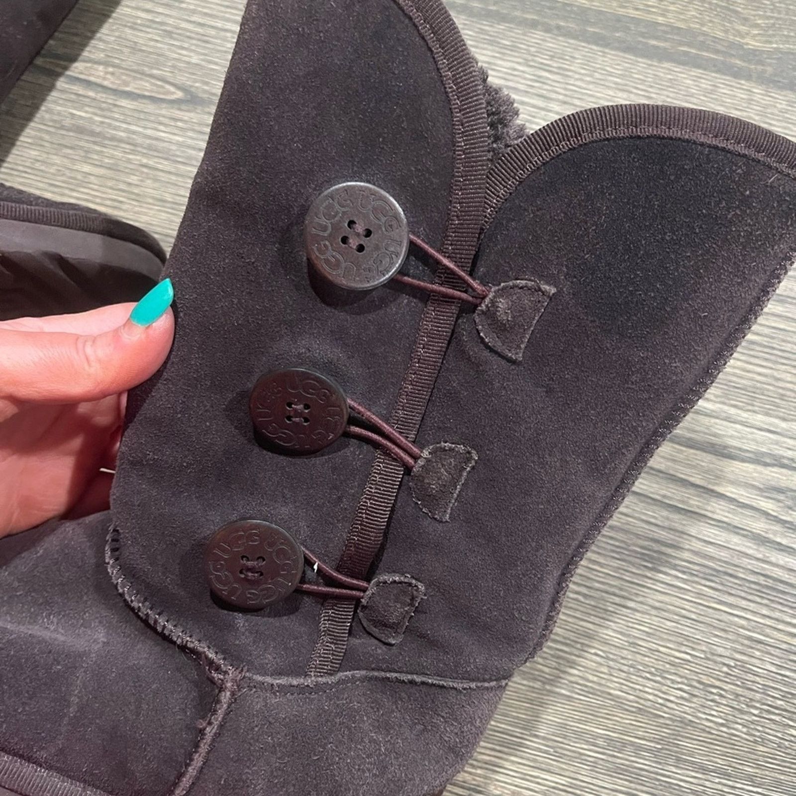 Ugg UGG Australia Bailey Button Triplet II Sheepskin Boots Size US 8 / IT 38 - 12 Thumbnail