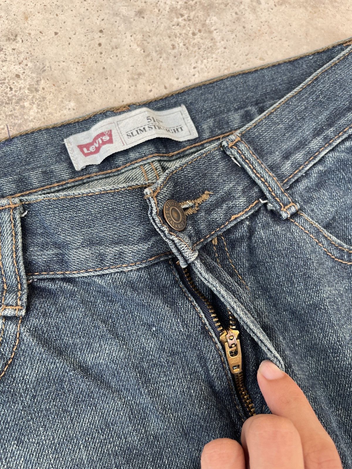 Levi's × Levi's Vintage Clothing × Vintage Vintage Y2K Levi’s Faded Blue Denim Jeans Size US 28 / EU 44 - 6 Thumbnail