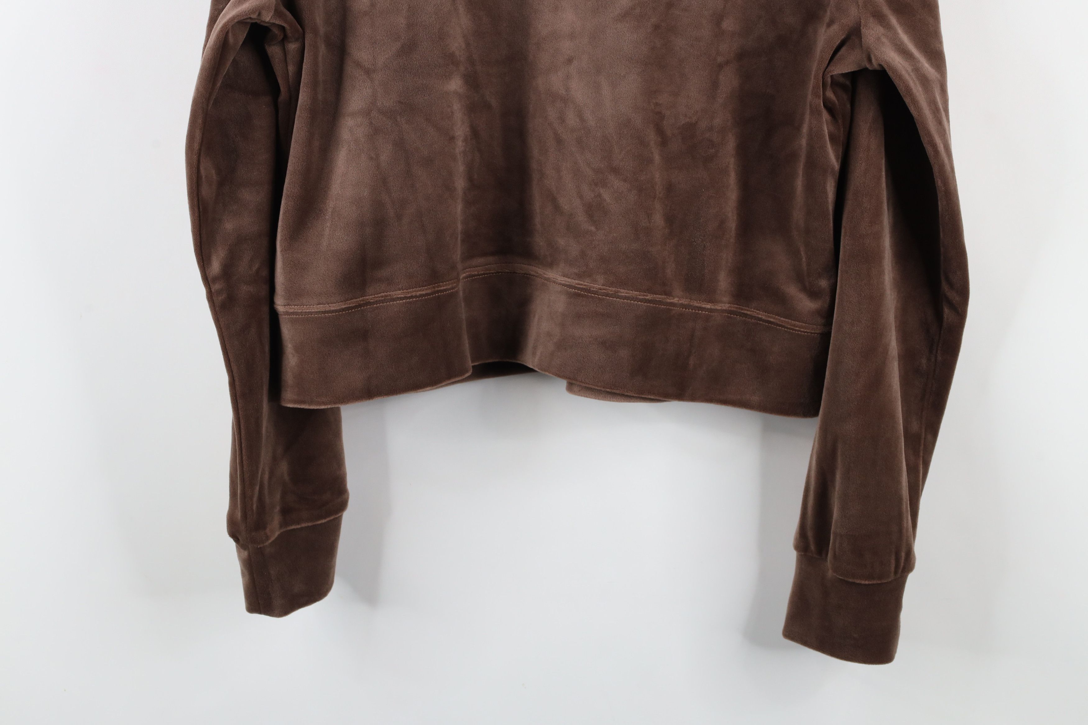 Juicy Couture × Vintage Vintage 90s Y2K Juicy Couture Soft Velour Full Zip Hoodie Size L / US 10 / IT 46 - 13 Thumbnail