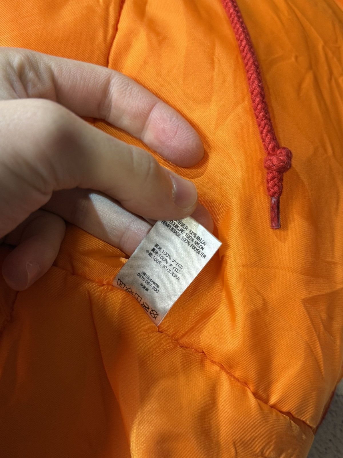 Supreme Supreme Logo Tape N-3B Parka Size US M / EU 48-50 / 2 - 21 Thumbnail