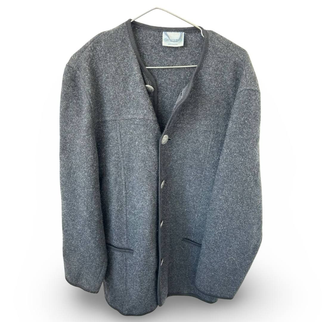 Vintage Vtg Trachten wool cardigan #831 Size US M / EU 48-50 / 2 - 1 Thumbnail