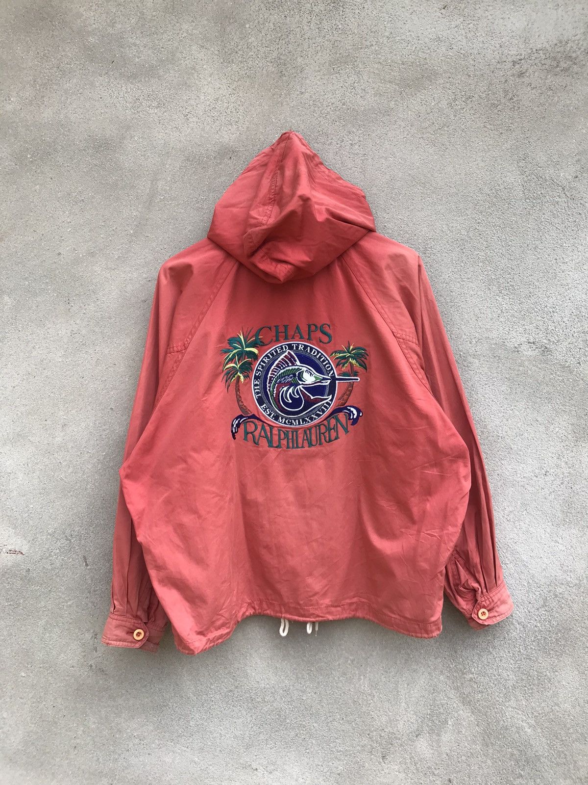 Chaps Ralph Lauren × Vintage RARE 90s CHAPS RALPH LAUREN SPORTMAN FISHERMAN JACKET Size US L / EU 52-54 / 3 - 4 Thumbnail